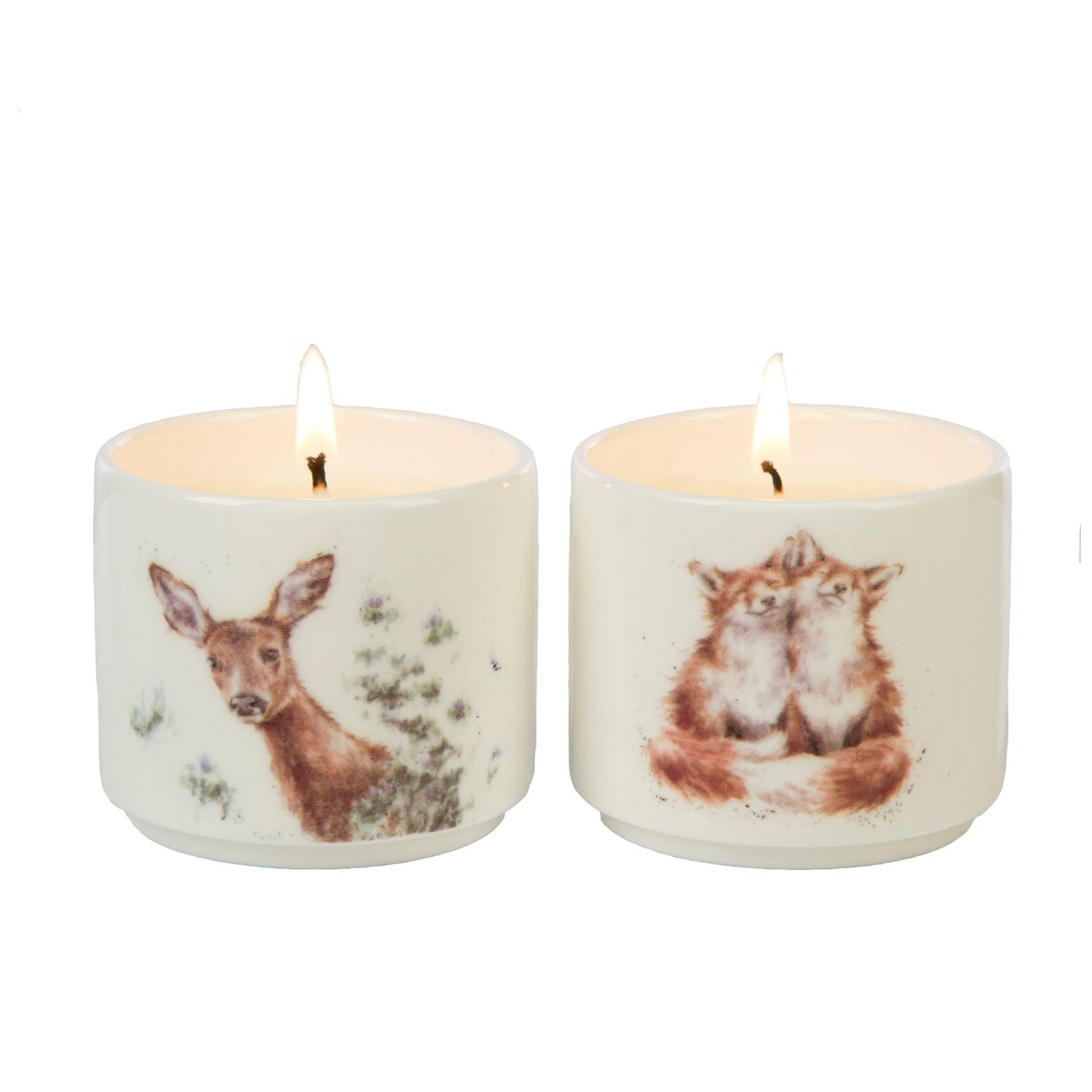 Wax Lyrical Set of 2 Mini Candles - Woodland 1 Shaws Department Stores