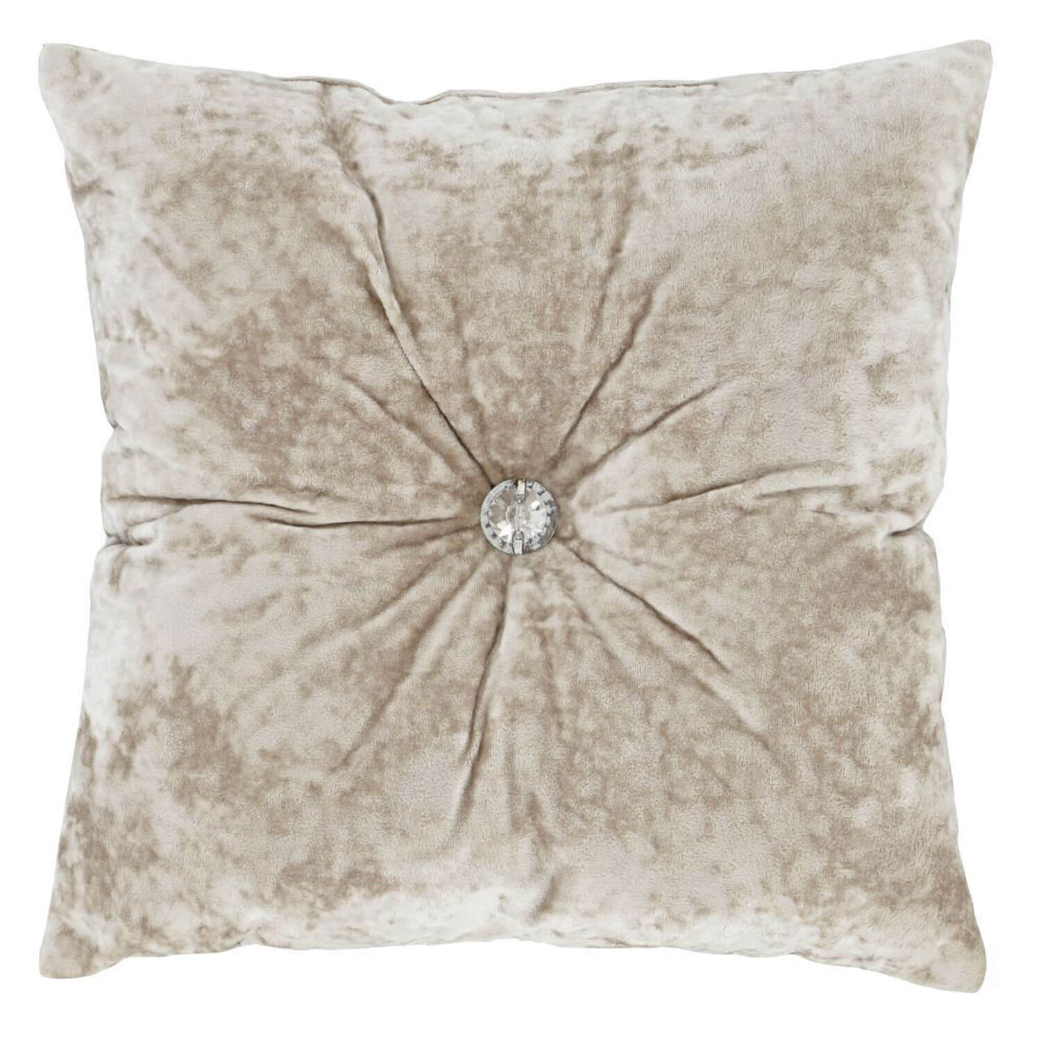 Catherine Lansfield Crushed Velvet Filled Cushion 1 Shaws Department Stores