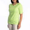 Notch Crew Top - Lime