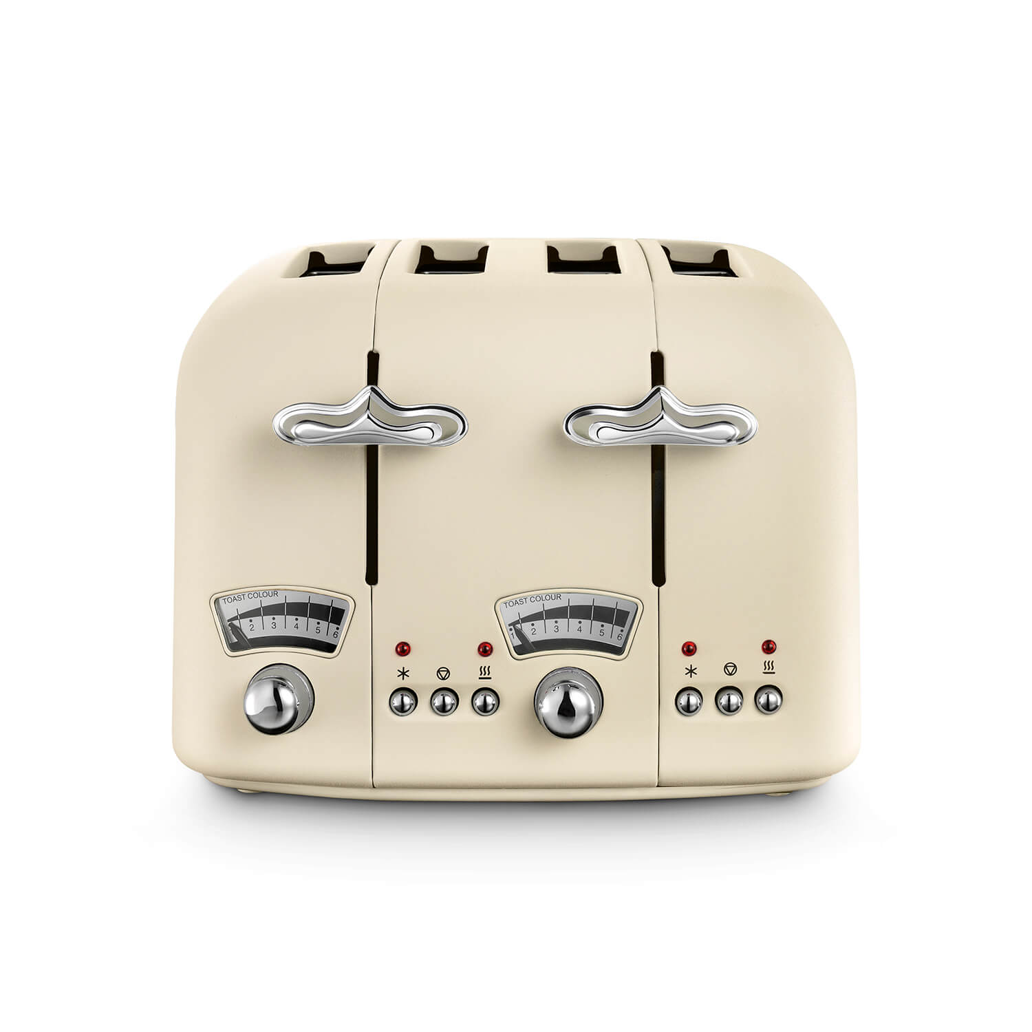Delonghi 4-Slice Toaster - Cream | CT04BG 1 Shaws Department Stores