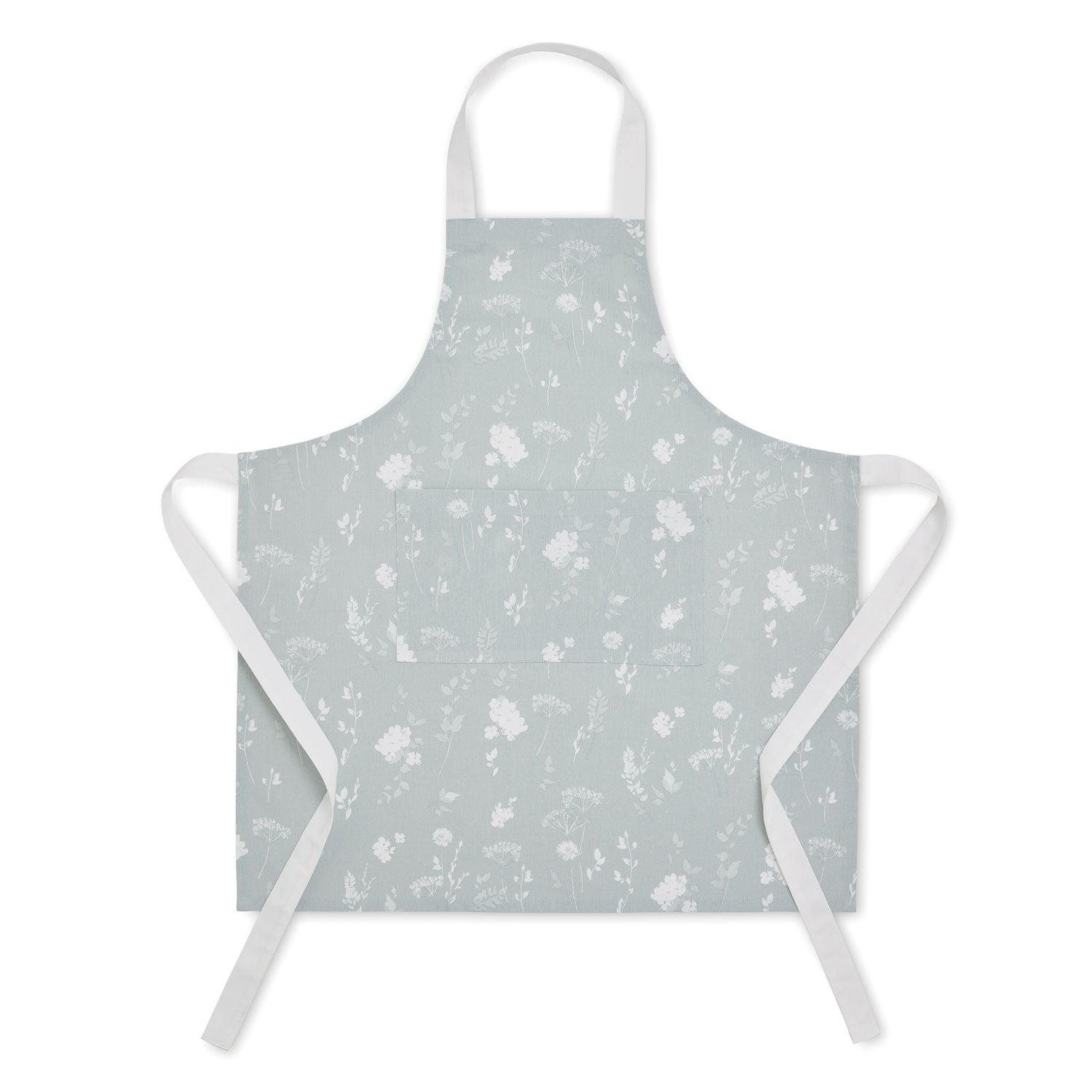Catherine Lansfield Dining Meadowsweet Floral Adult Apron - Green 1 Shaws Department Stores