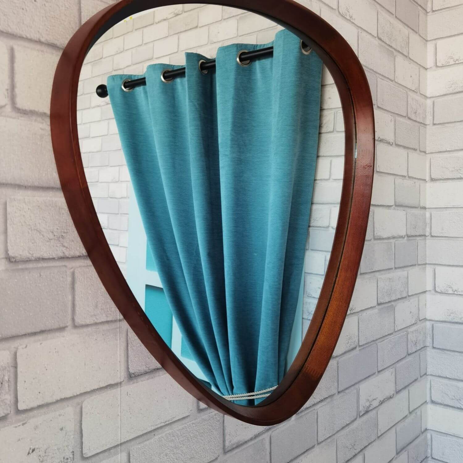 The Home Collection Olga Curtains - Teal 3 Shaws Department Stores
