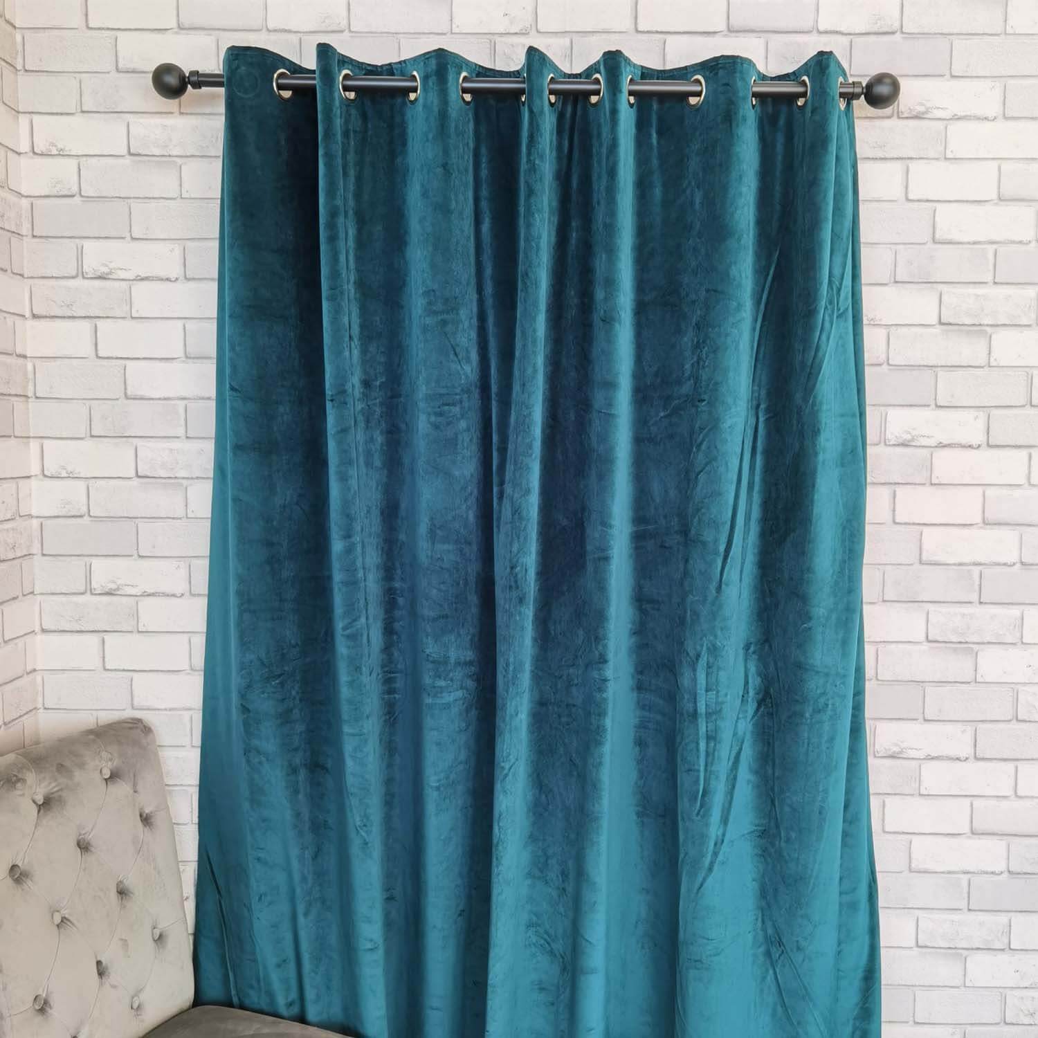 The Home Collection Elegance Readymade Interlined Curtains - Marine 7 Shaws Department Stores