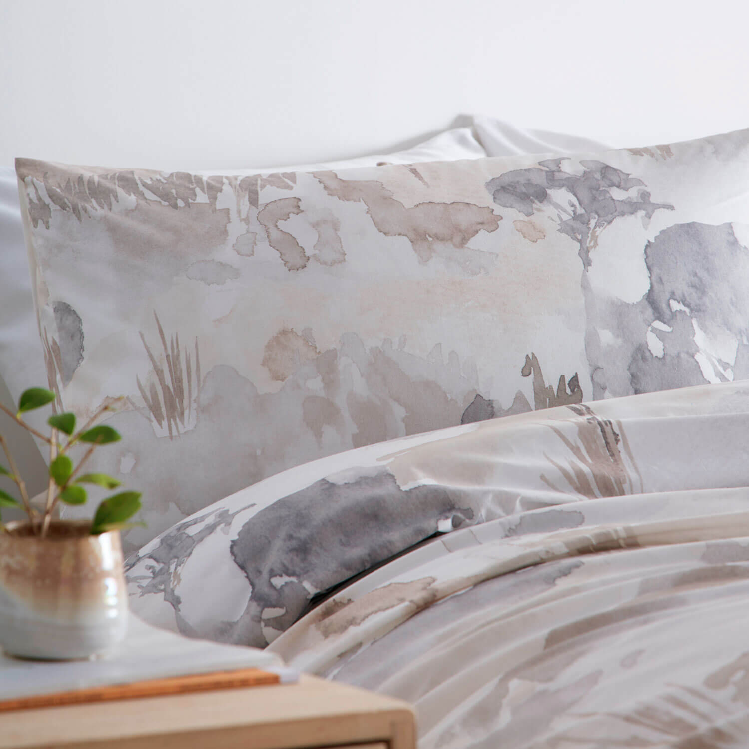  The Home Luxury Collection Windermere Duvet Set - 100% Cotton 2 Shaws Department Stores