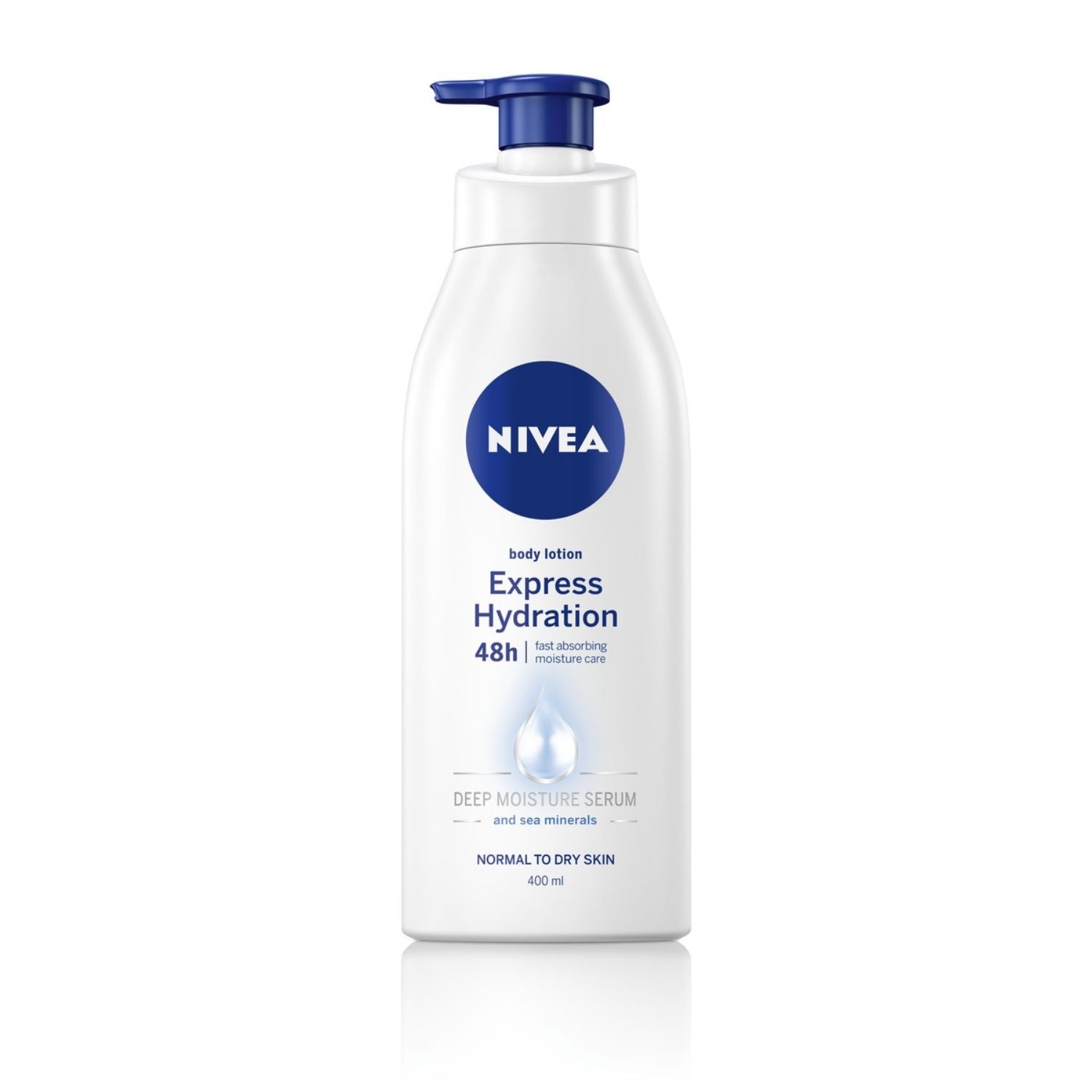 Nivea Express Hydration Body Lotion Pump - 400ml 1 Shaws Department Stores