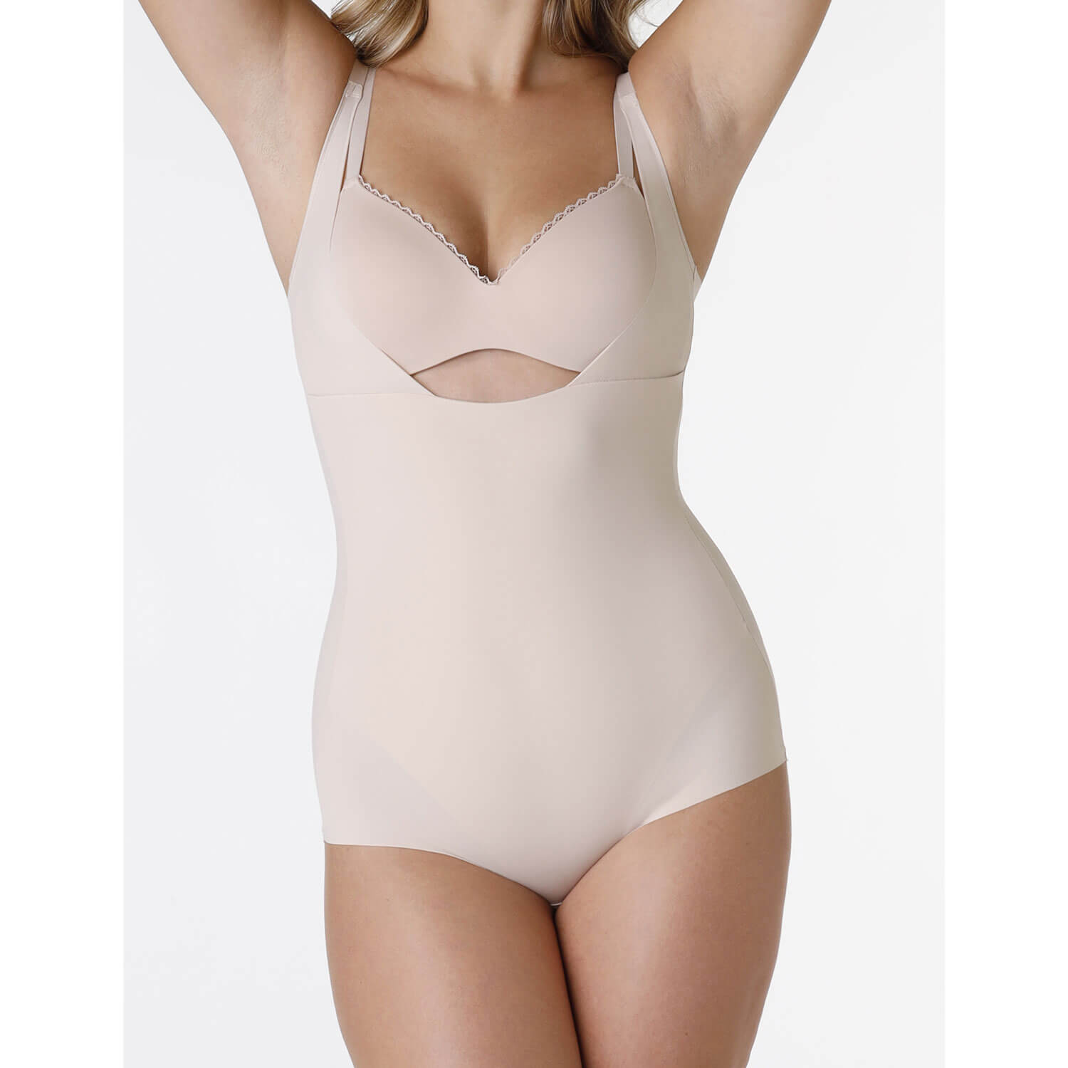 Maidenform Sleek Smoothers Bodybriefer - Nude 1 Shaws Department Stores