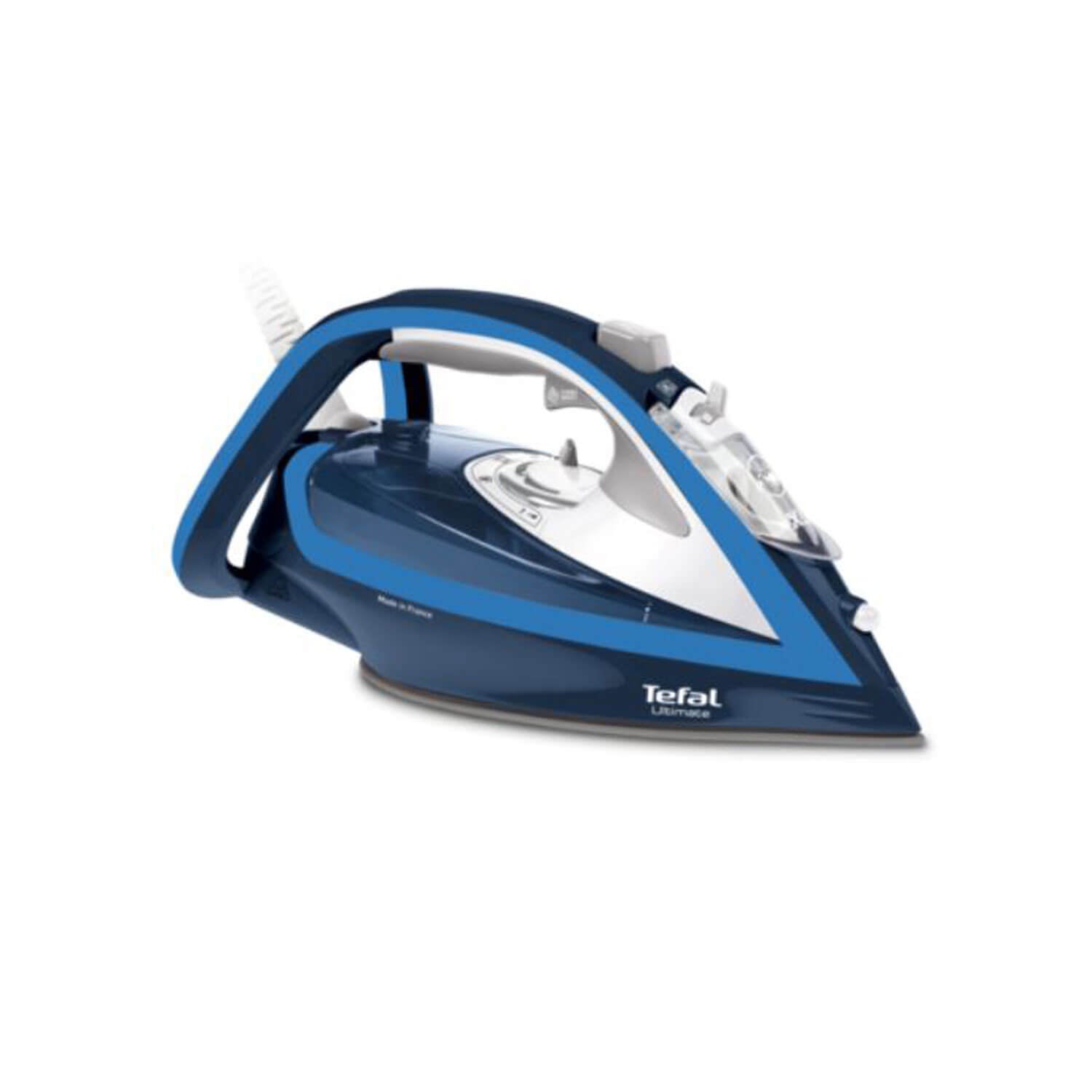 Tefal Turbo Pro 2800W Steam Iron - FV5670GO - Blue 1 Shaws Department Stores
