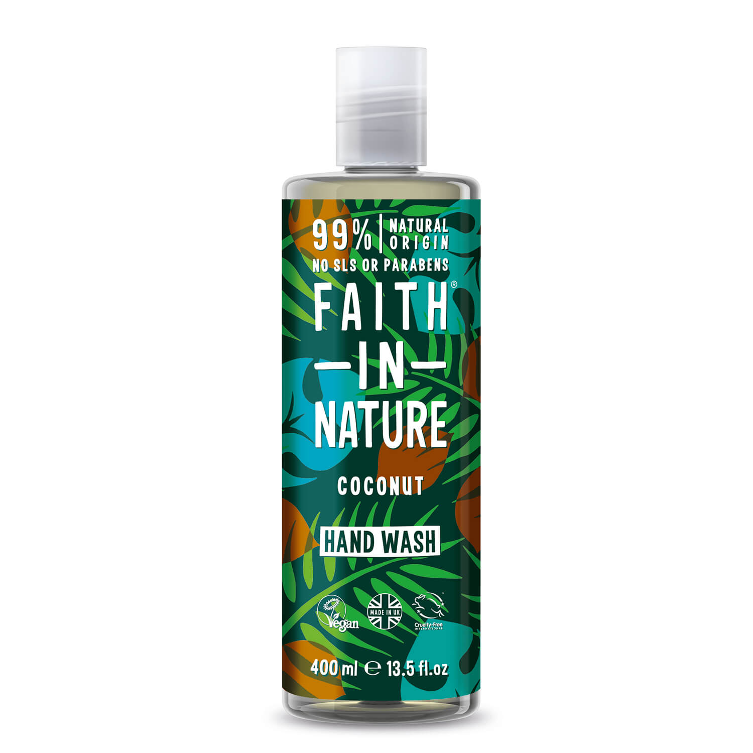 Faith In Nature Coconut Hand Wash - 400ml 1 Shaws Department Stores