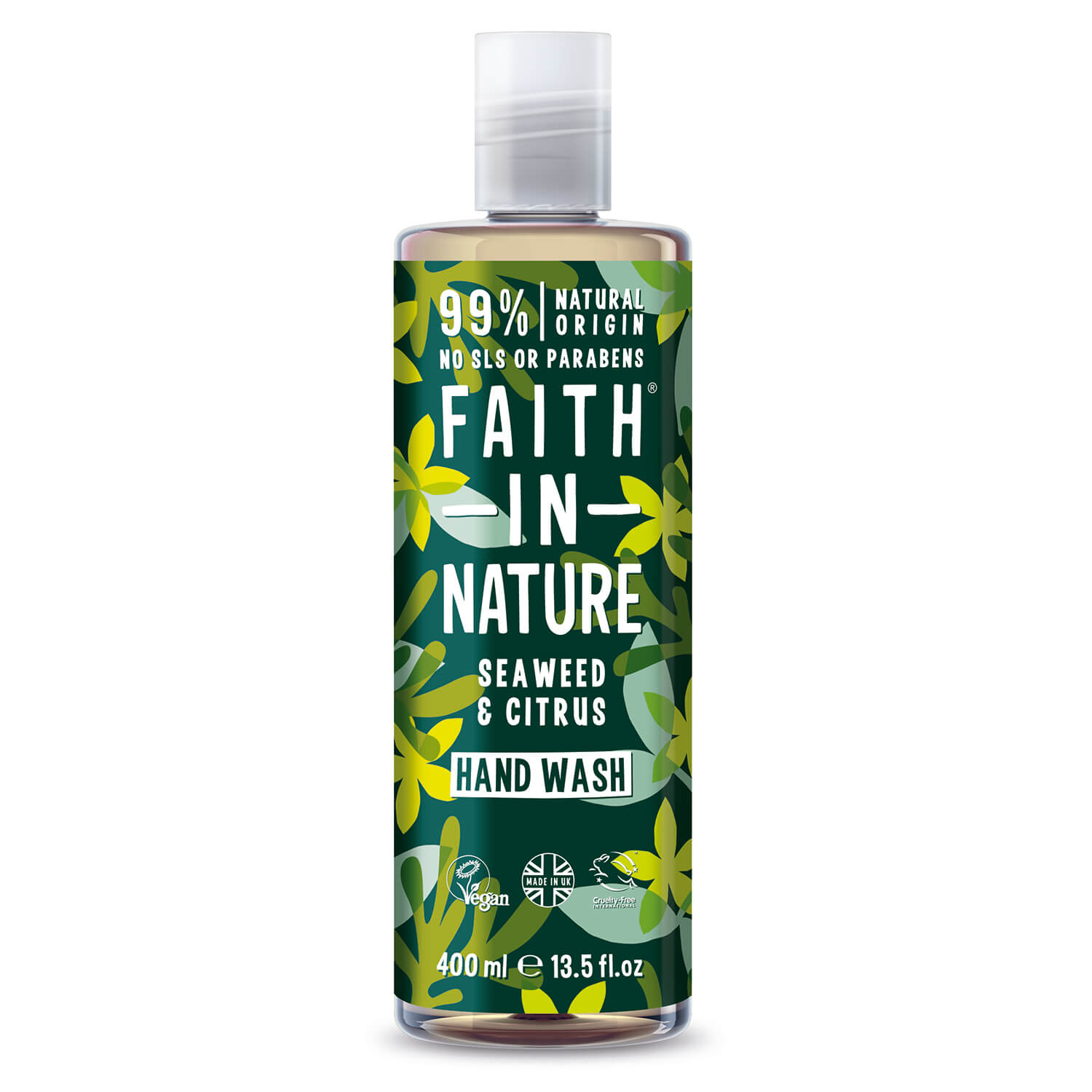 Faith In Nature Seaweed &amp; Citrus Hand Wash - 400ml 1 Shaws Department Stores