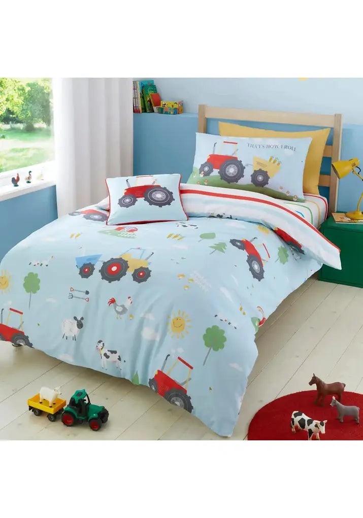  The Home Collection Tractors Duvet Cover Set 1 Shaws Department Stores