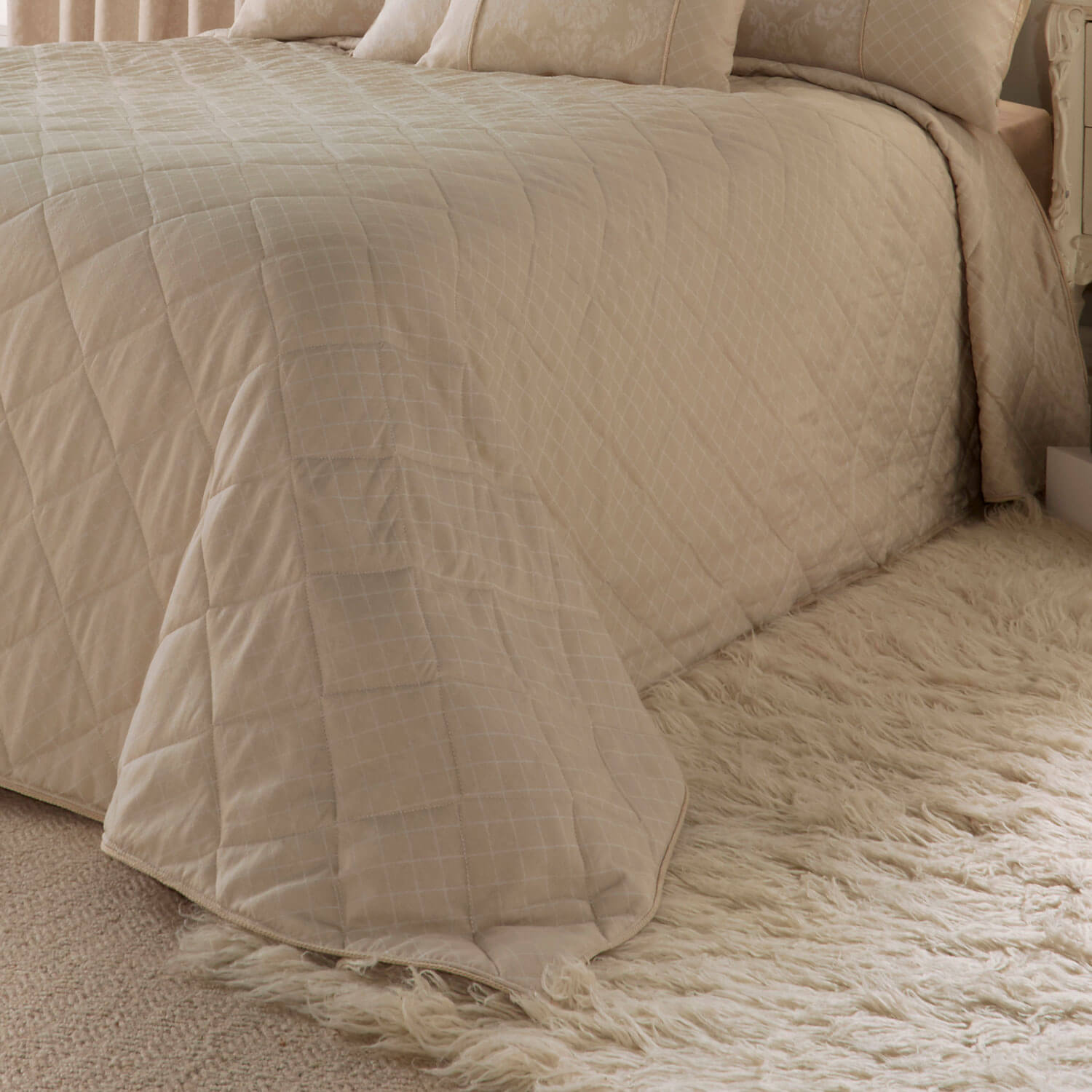 The Home Collection Florence Bedspread - 220 x 240cm 1 Shaws Department Stores