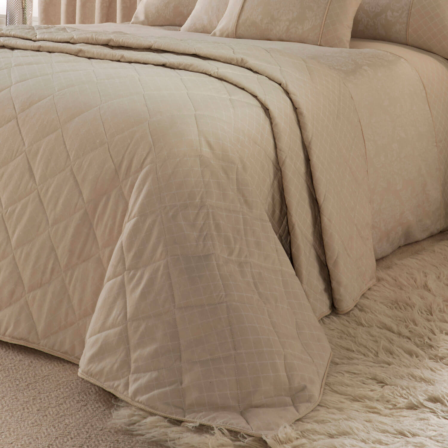 The Home Collection Florence Bedspread - 220 x 240cm 2 Shaws Department Stores