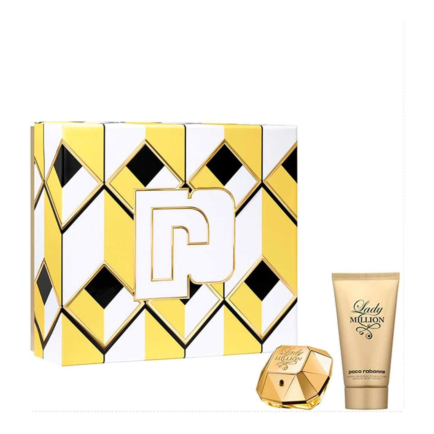Paco Rabanne Lady Million Eau De Parfum 50ml 2 piece Gift Set 1 Shaws Department Stores