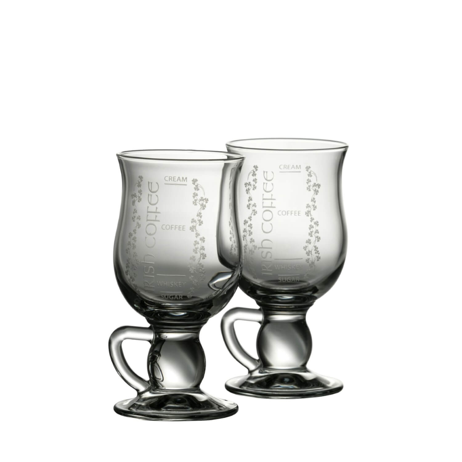 Galway Crystal Pair Of Irish Coffee Glasses 2 Shaws Department Stores