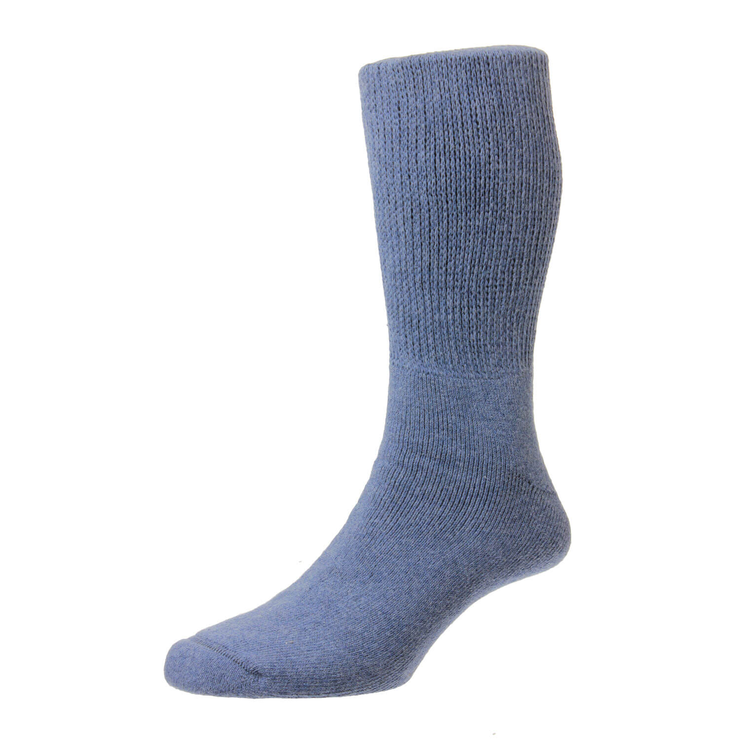 Cotton Diabetic Socks - Denim