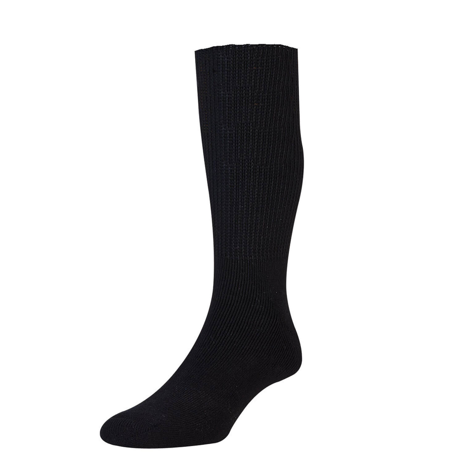 Hj Hall Wool Diabetic Socks - Black 1 Shaws Department Stores