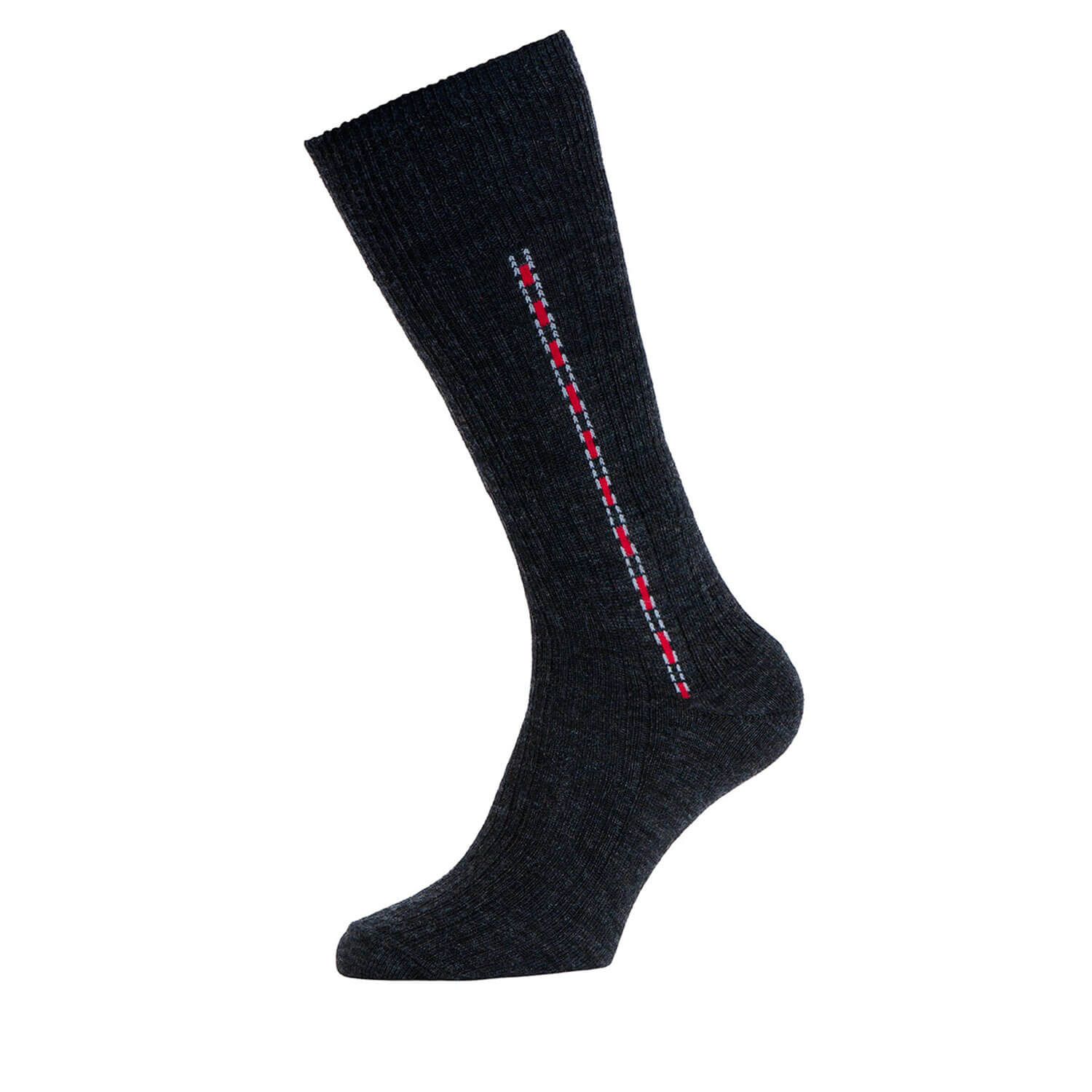 Hj Hall Fancy Half Hose Socks- Grey 1 Shaws Department Stores