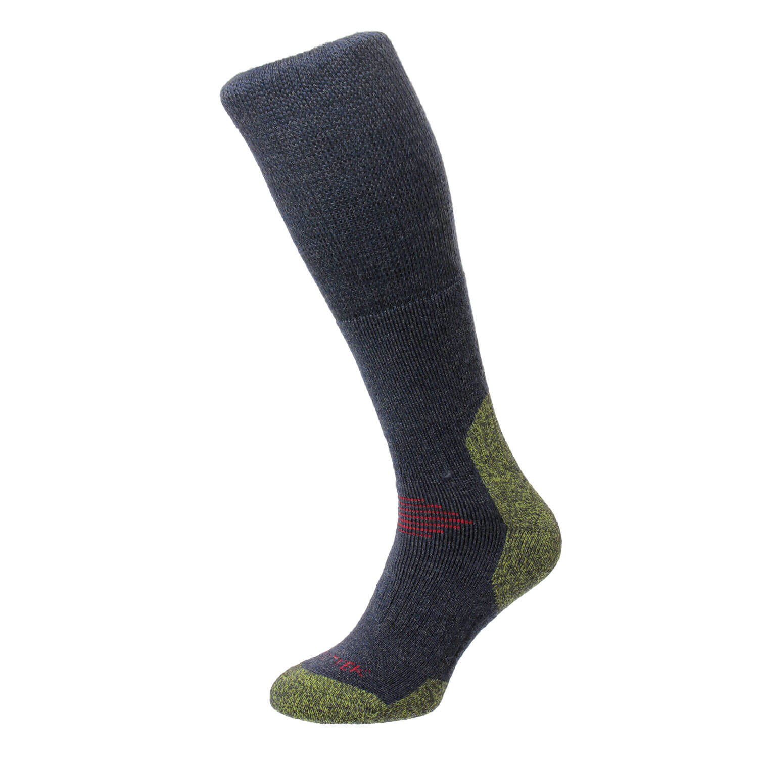 Protrek Mountain Comfort Top Socks - Navy Lime 1 Shaws Department Stores