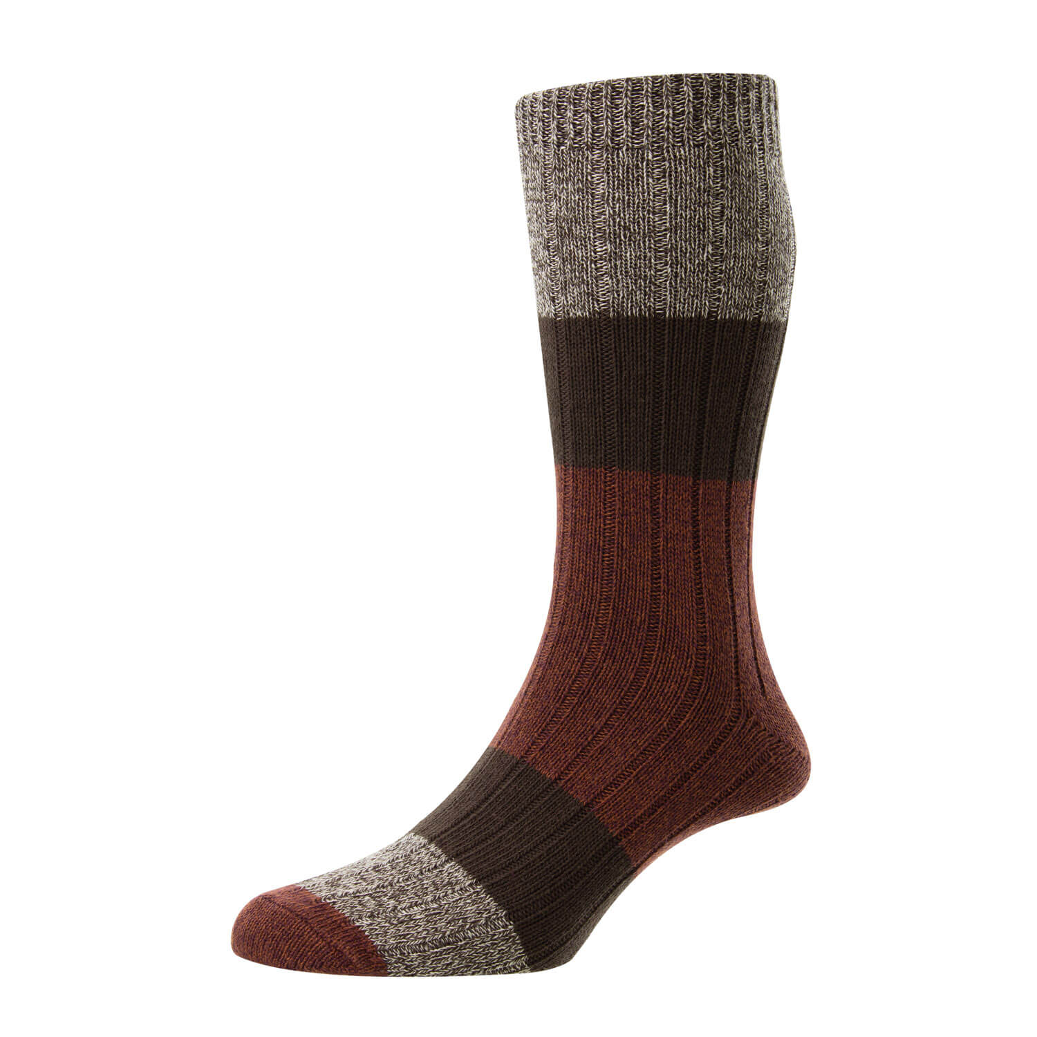 Acacia Chunky Cotton One Size Sock - Coffee – Shaws Department Stores