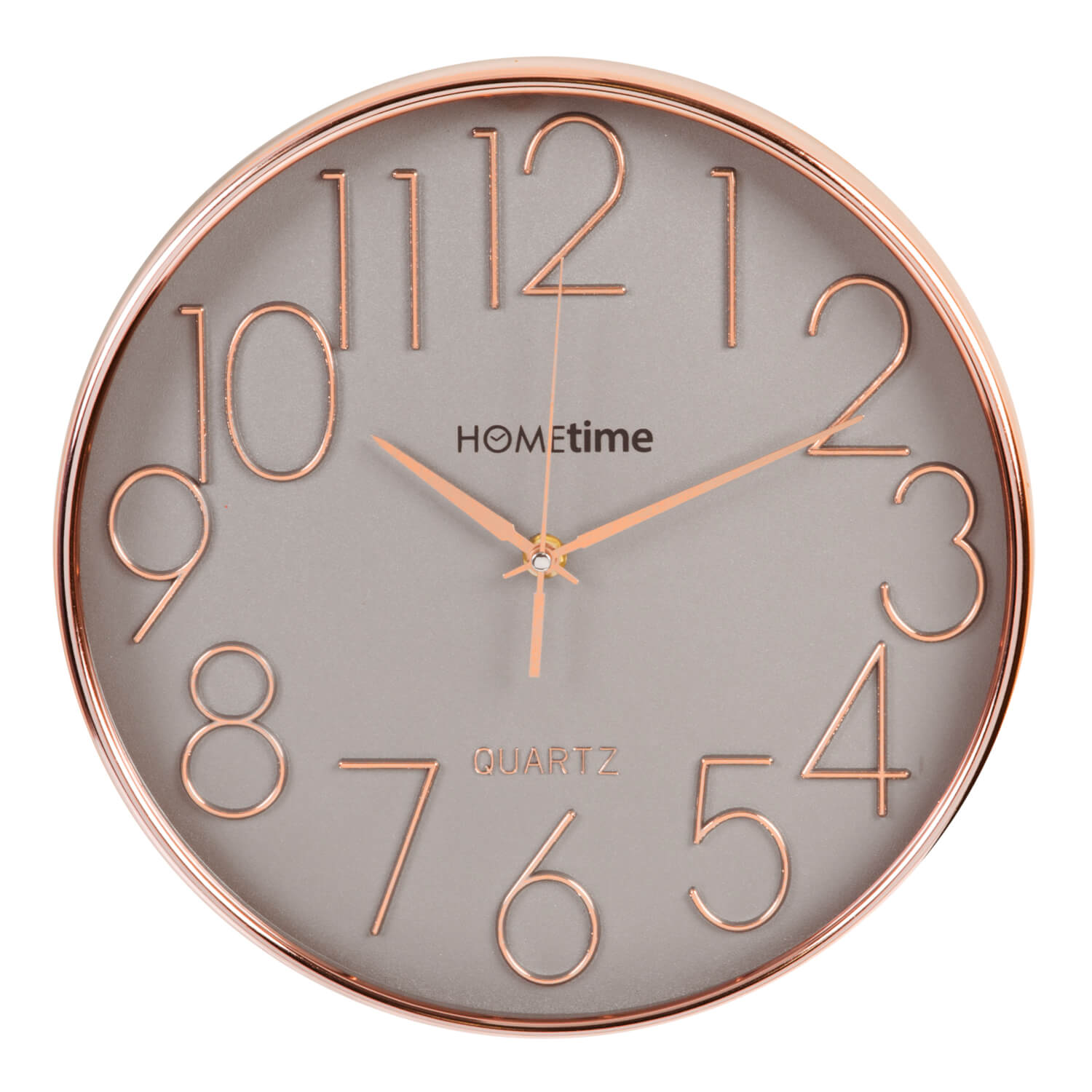 Hometime Wall Clock 30cm - Gold 1 Shaws Department Stores