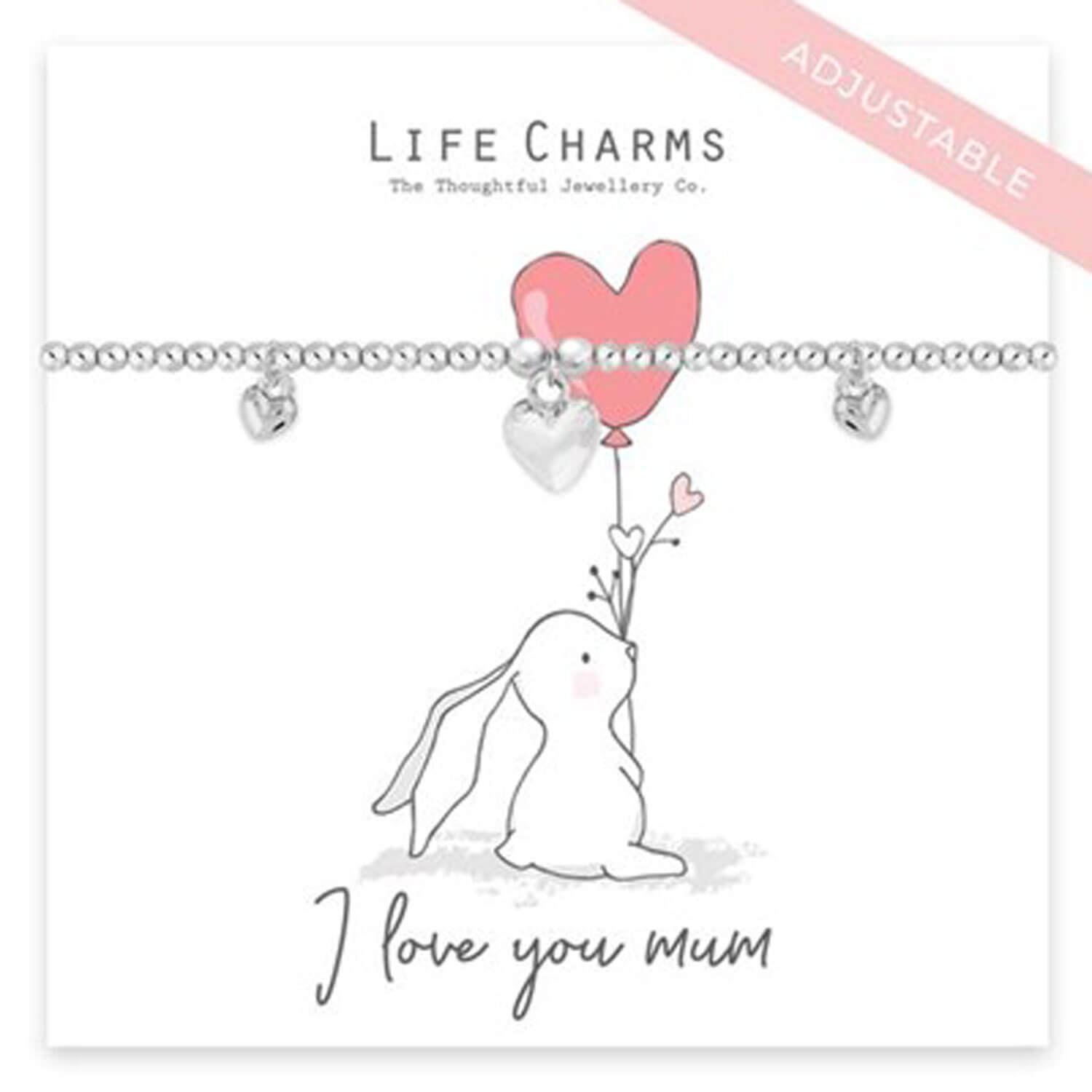 Life Charms I Love You Mum - Silver 2 Shaws Department Stores