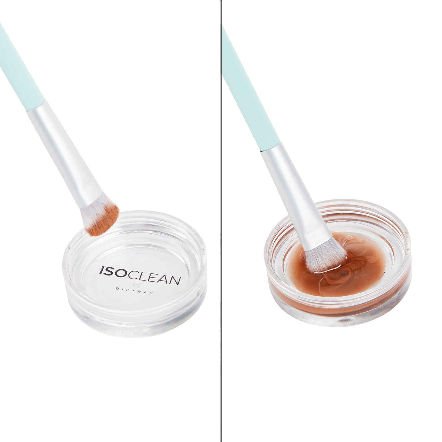 Isoclean Makeup Brush Cleaner &amp; Detachable Dip Tray 165ml 1 Shaws Department Stores