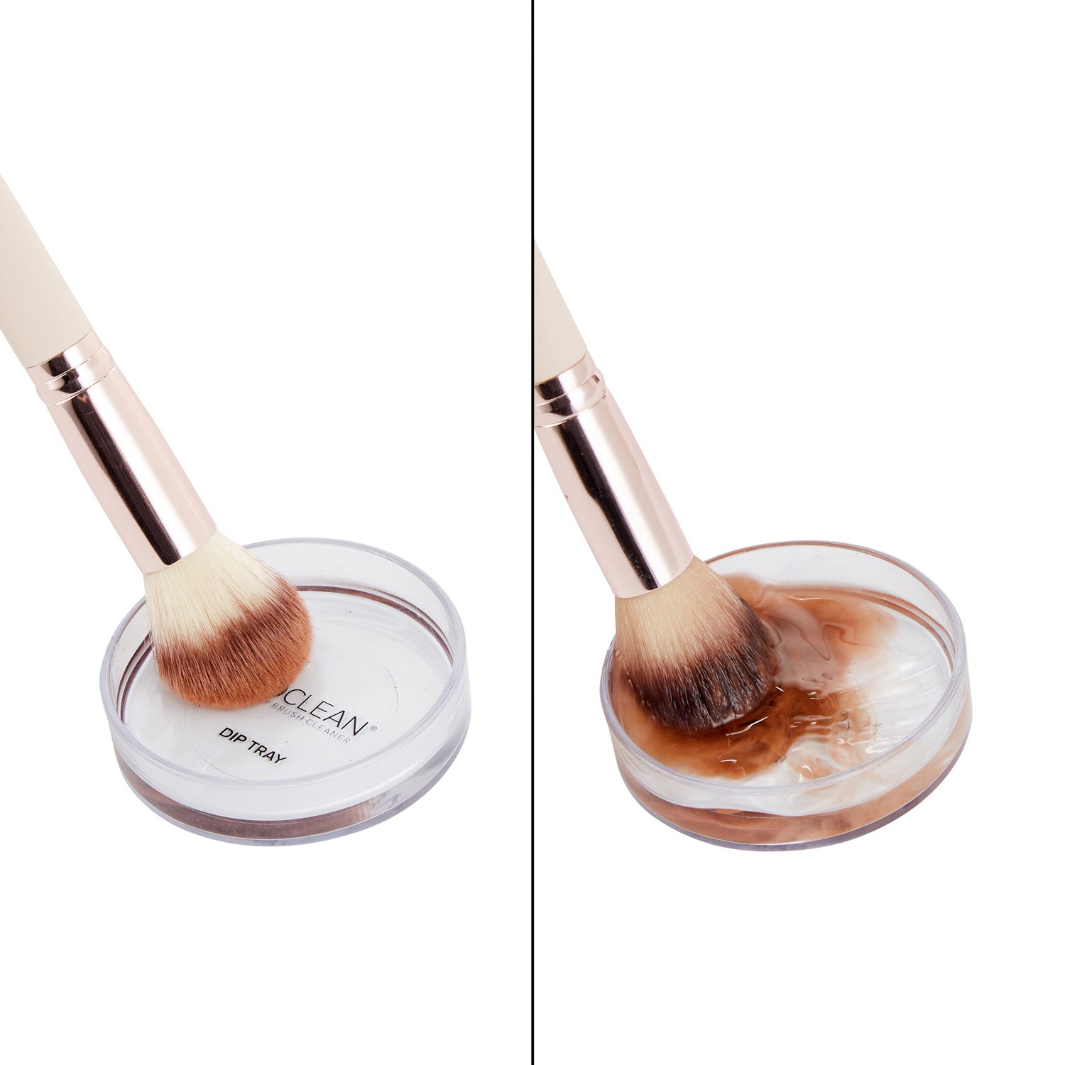 Isoclean Makeup Brush Cleaner &amp; Detachable Dip Tray 165ml 2 Shaws Department Stores