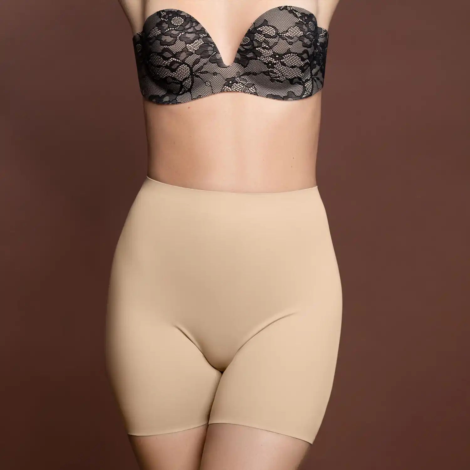 Bye Bra Invisible Short - Beige 3 Shaws Department Stores