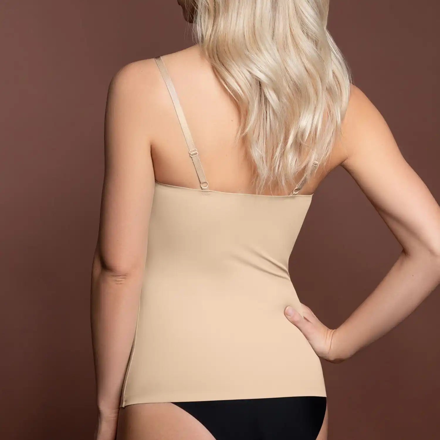 Bye Bra Invisible Singlet - Beige 4 Shaws Department Stores