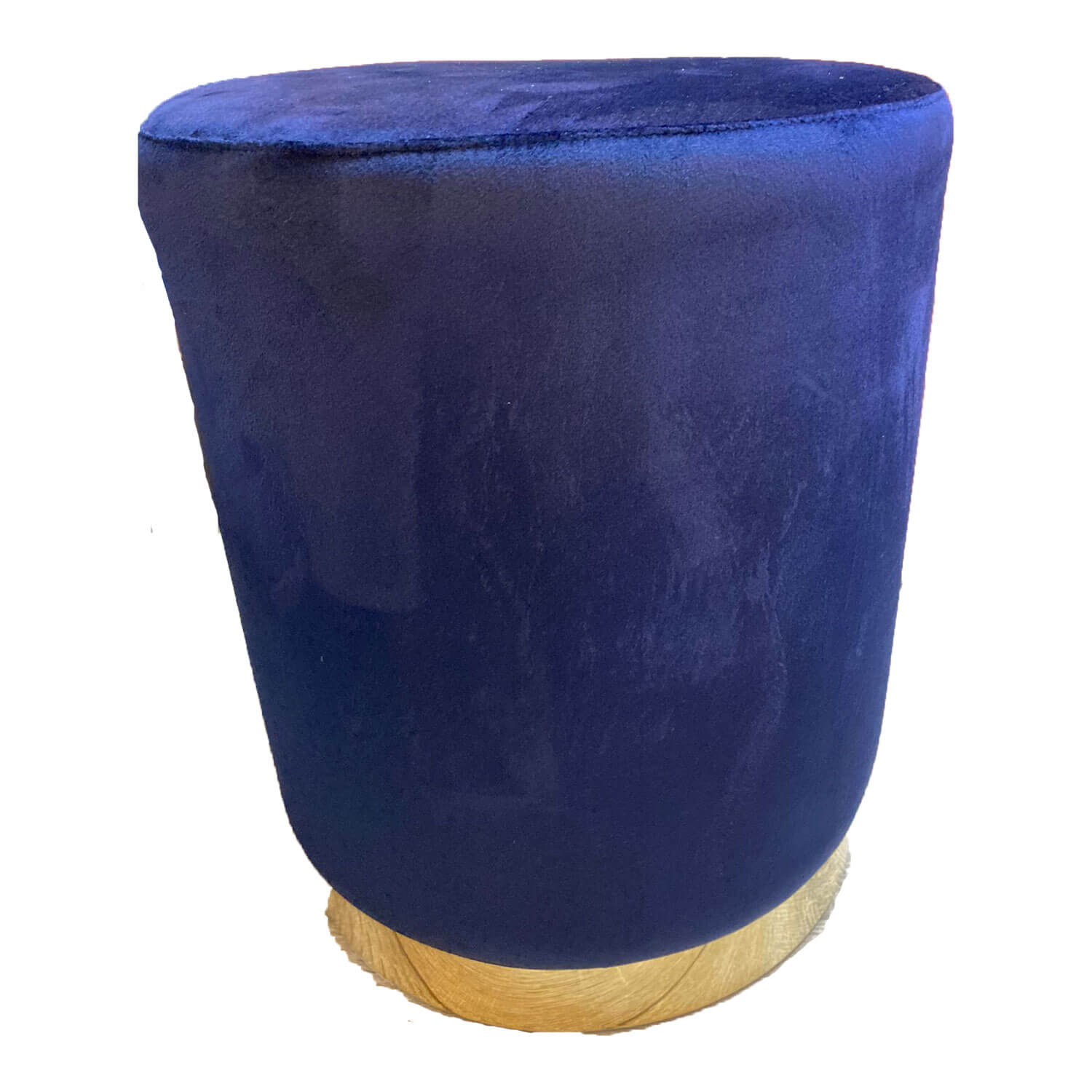 The Home Bedroom Emily Stool - Navy 1 Shaws Department Stores