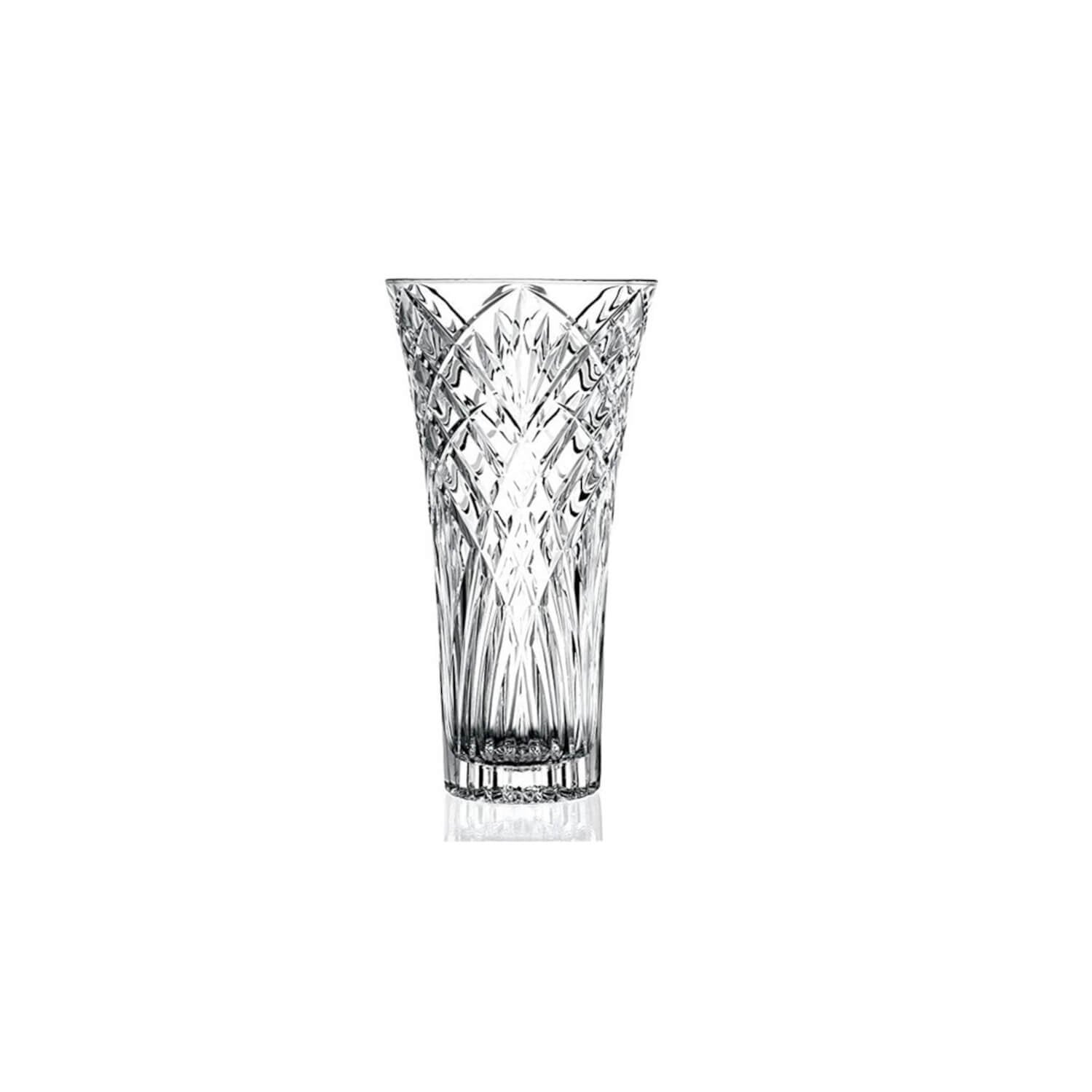 Killarney Crystal Trinity 12&quot; Vase 1 Shaws Department Stores