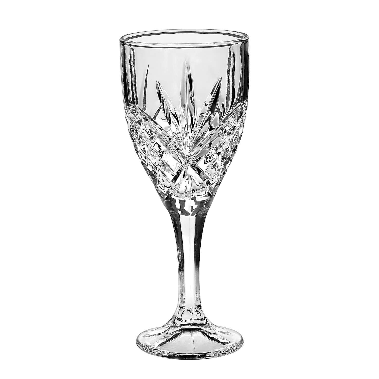 Killarney Crystal Trinity Set of 6 Wine Glasses 1 Shaws Department Stores