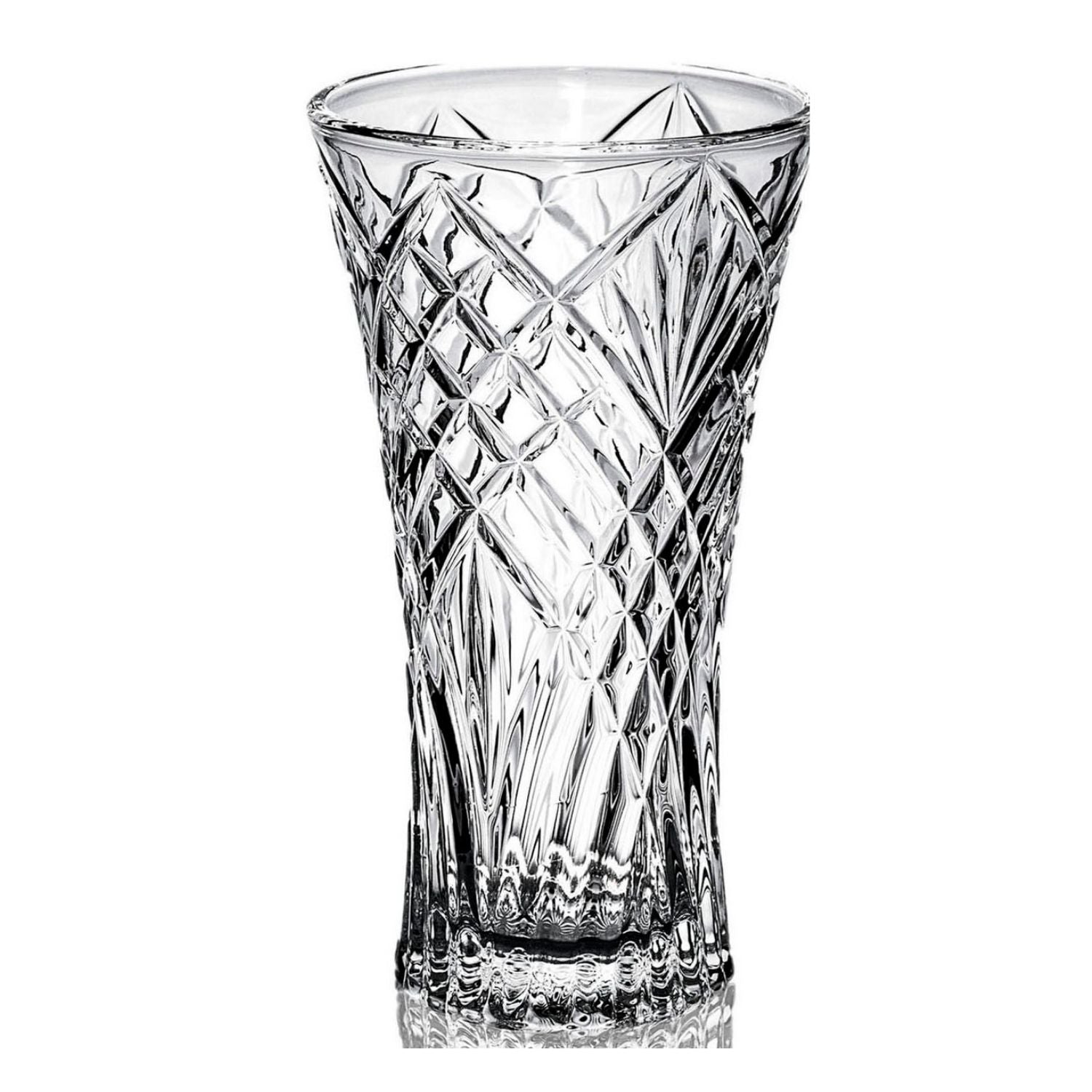Killarney Crystal Trinity Vase - 9 &