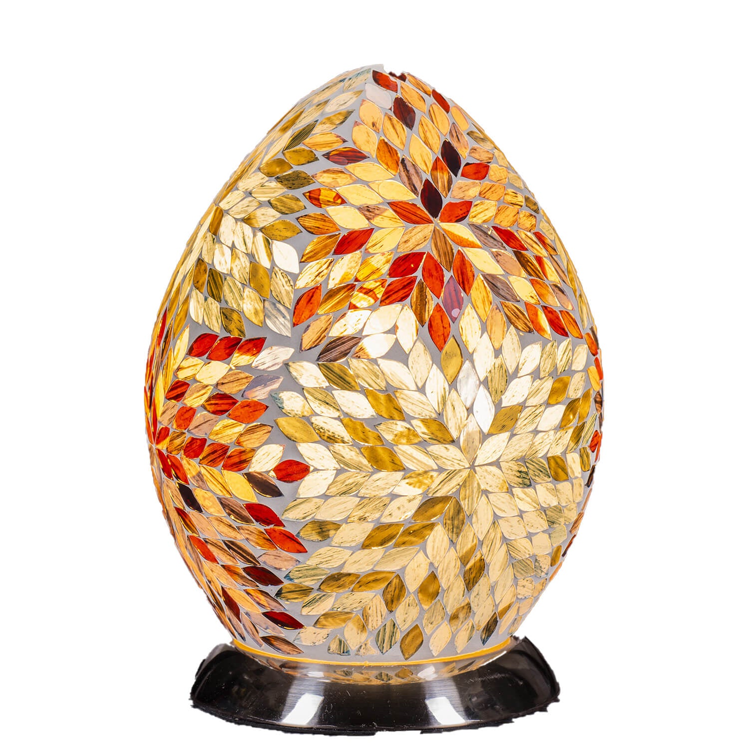 Kirkwood Coloured Mosaic Egg Lamp 1 Shaws Department Stores