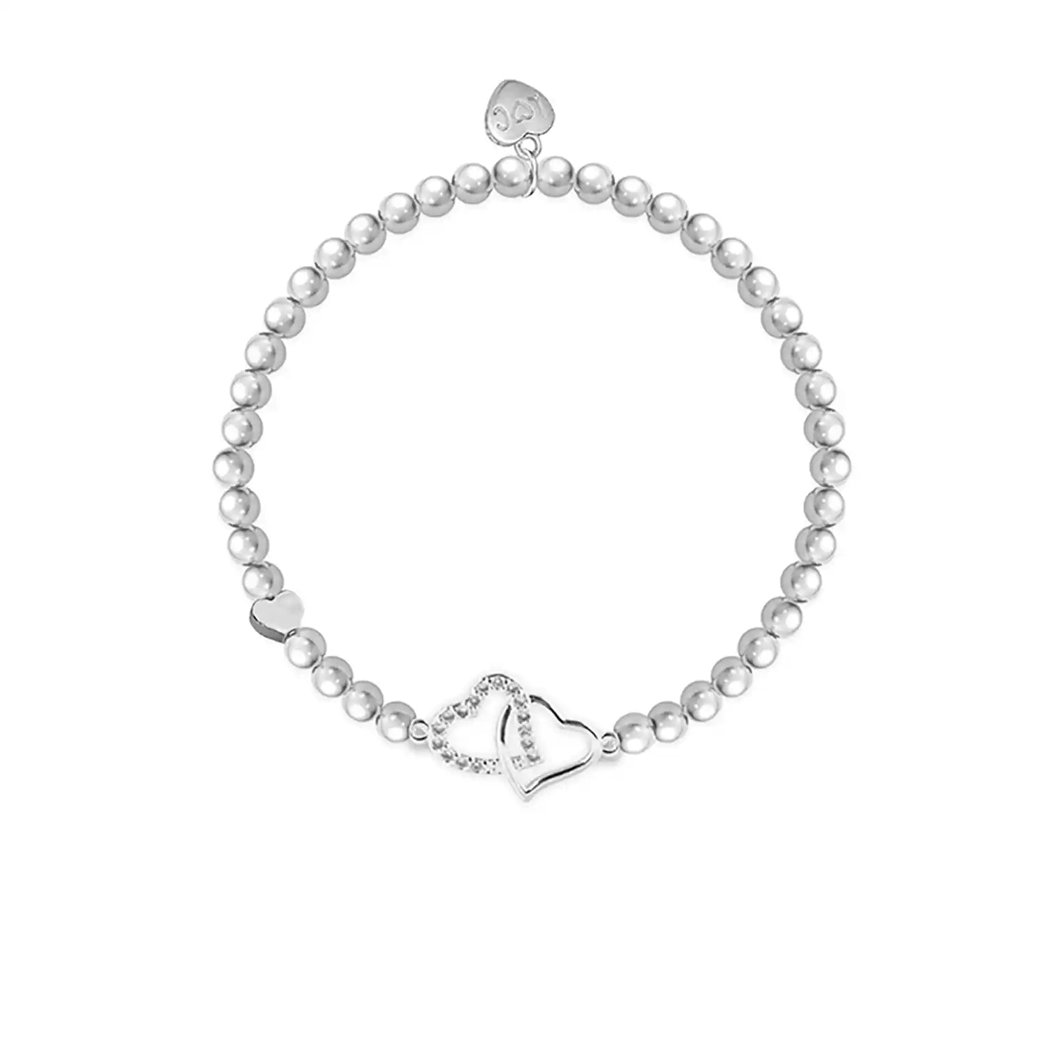 Life Charms Super Sister Bracelet - Silver 1 Shaws Department Stores