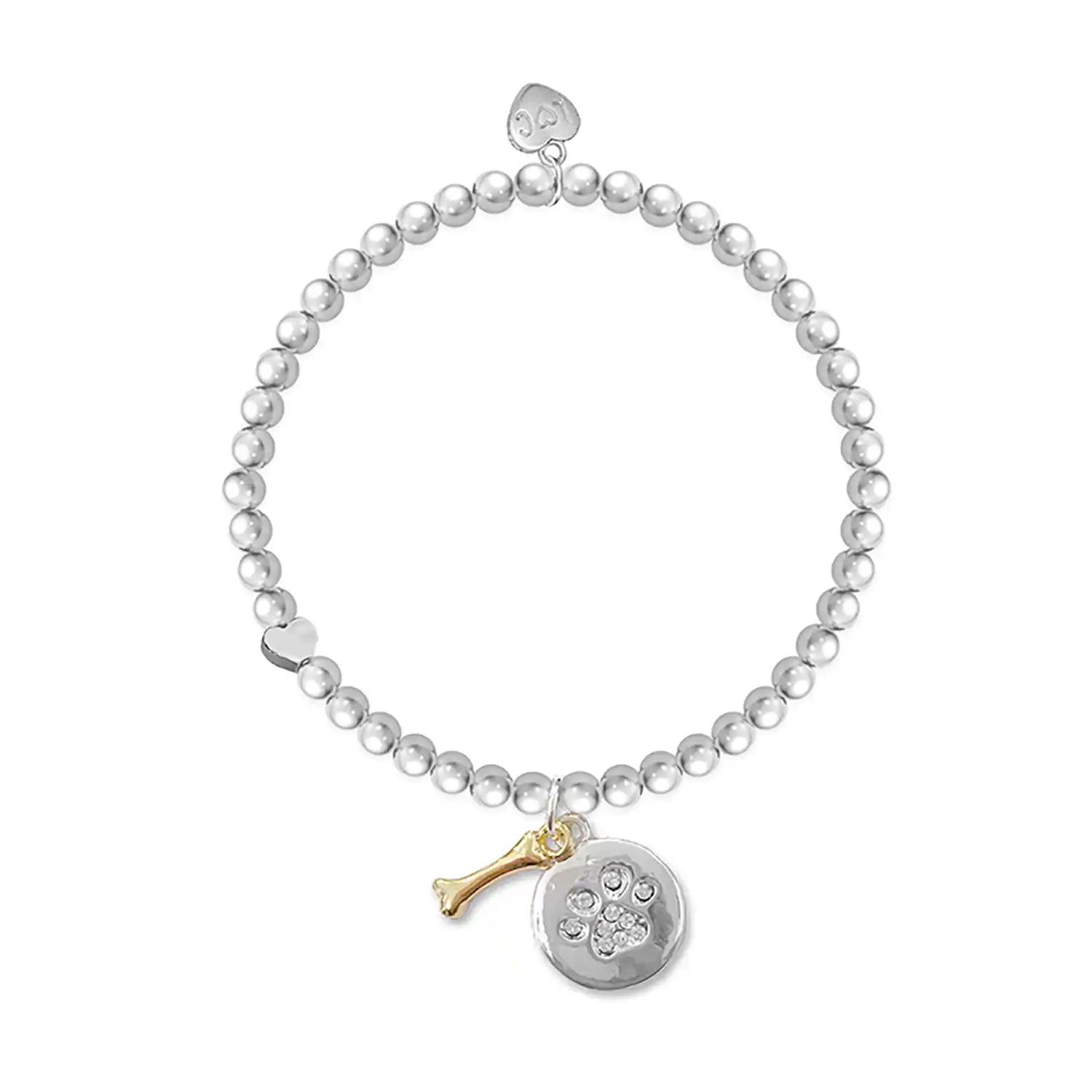 Life Charms Dog Lover Bracelet - Silver 1 Shaws Department Stores