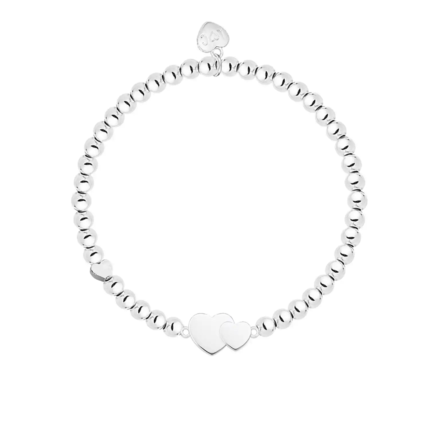 Life Charms Aunty &amp; Niece Bracelet - Silver 1 Shaws Department Stores