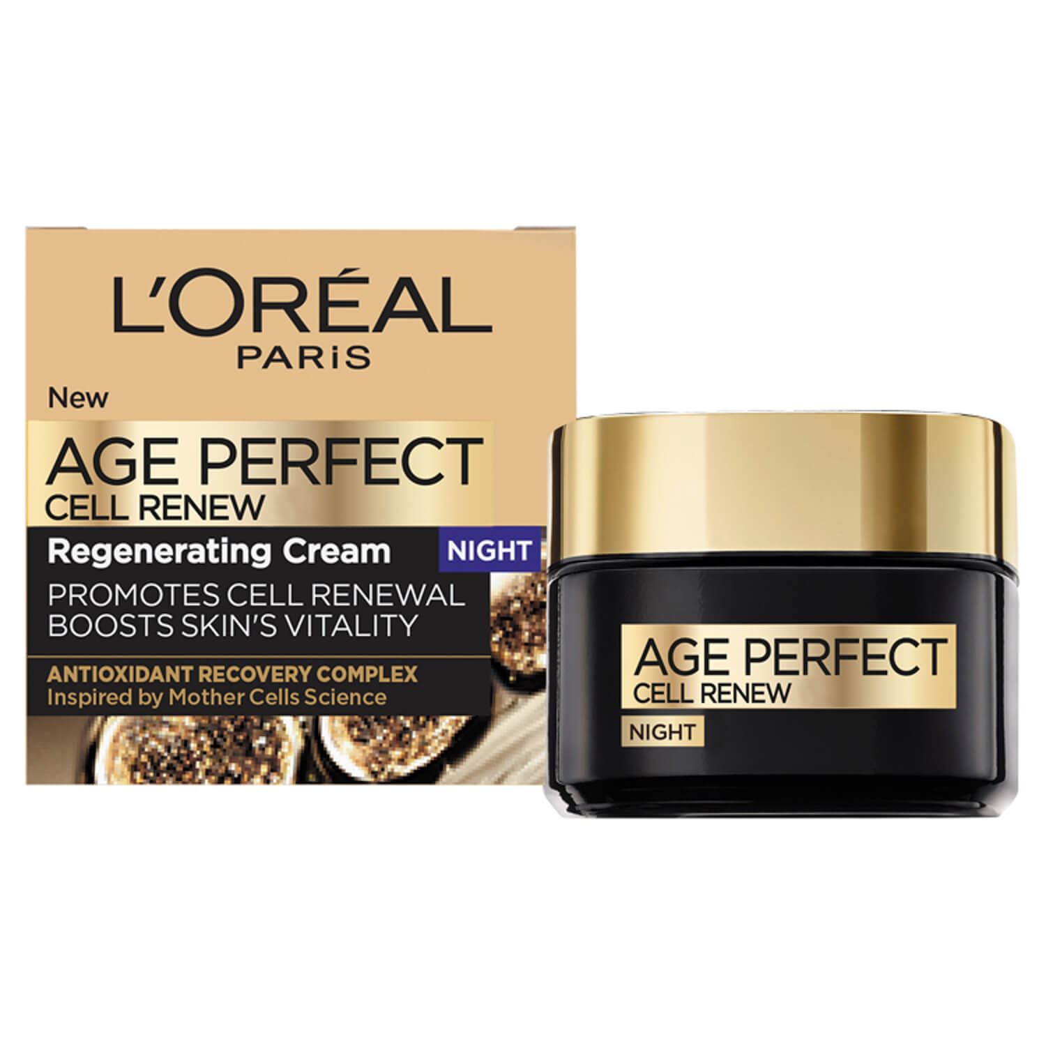 L’ Oréal Age Perfect Cell Renew Night Cream - 50ml 1 Shaws Department Stores