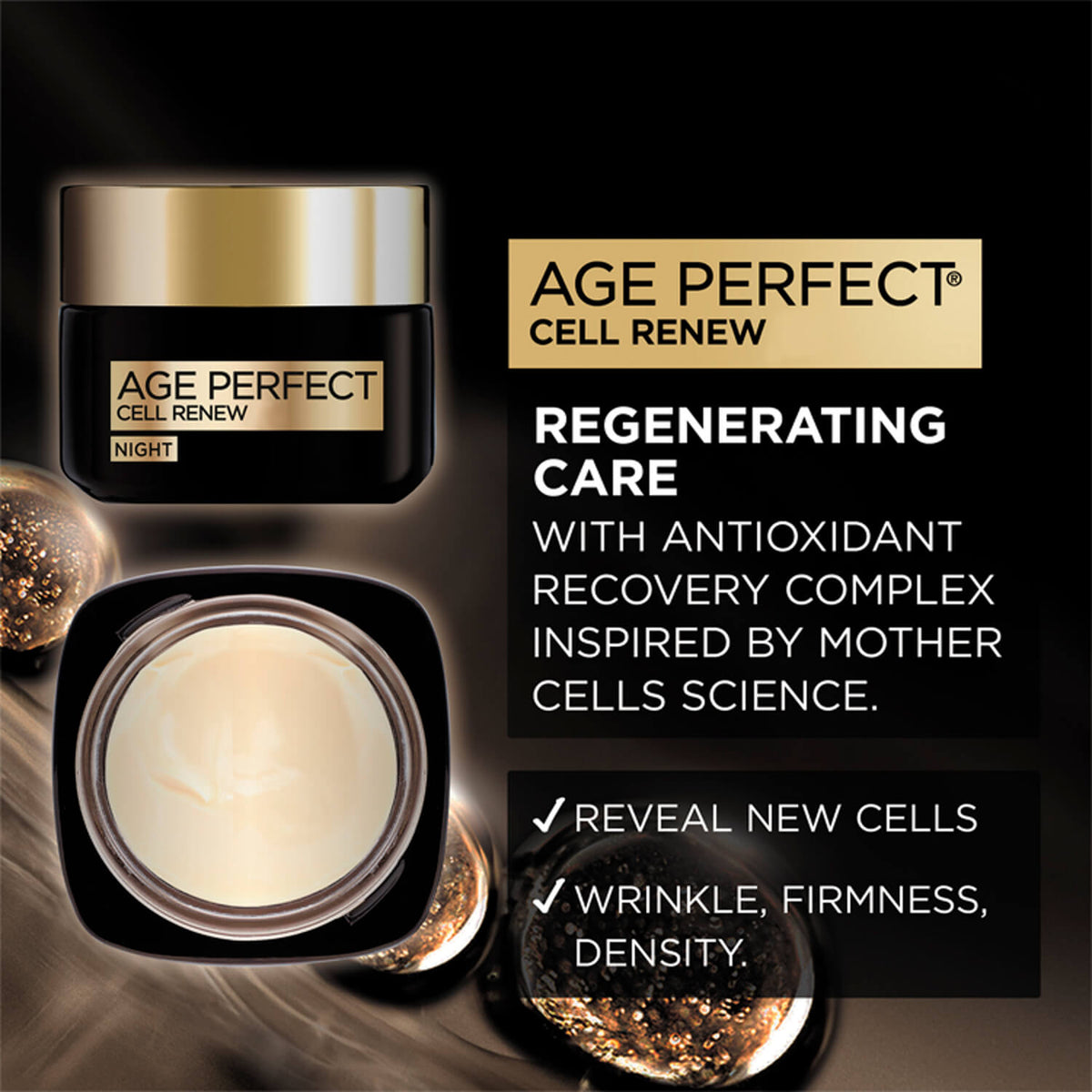Age Perfect Cell Renew Night Cream - 50ml