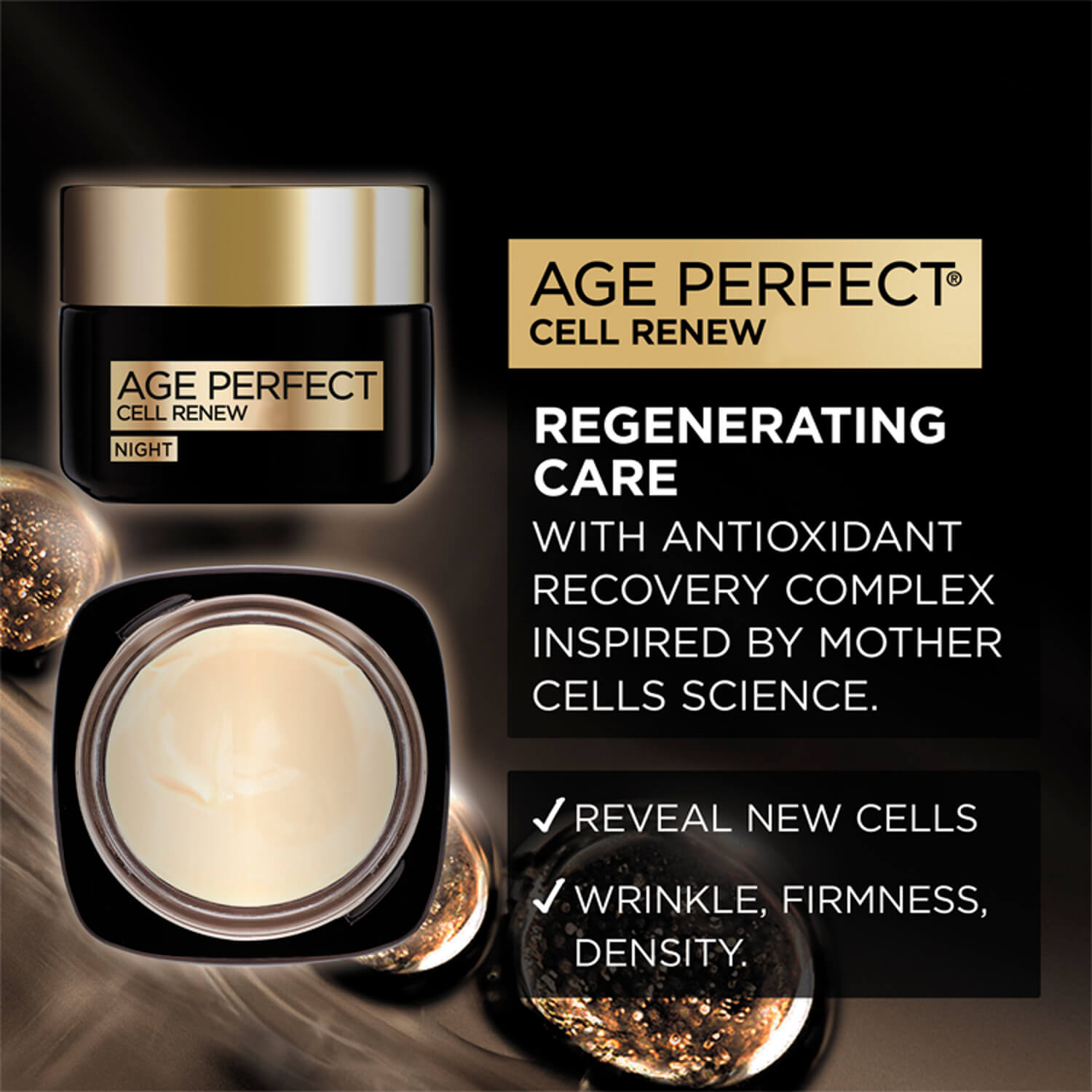 L’ Oréal Age Perfect Cell Renew Night Cream - 50ml 3 Shaws Department Stores