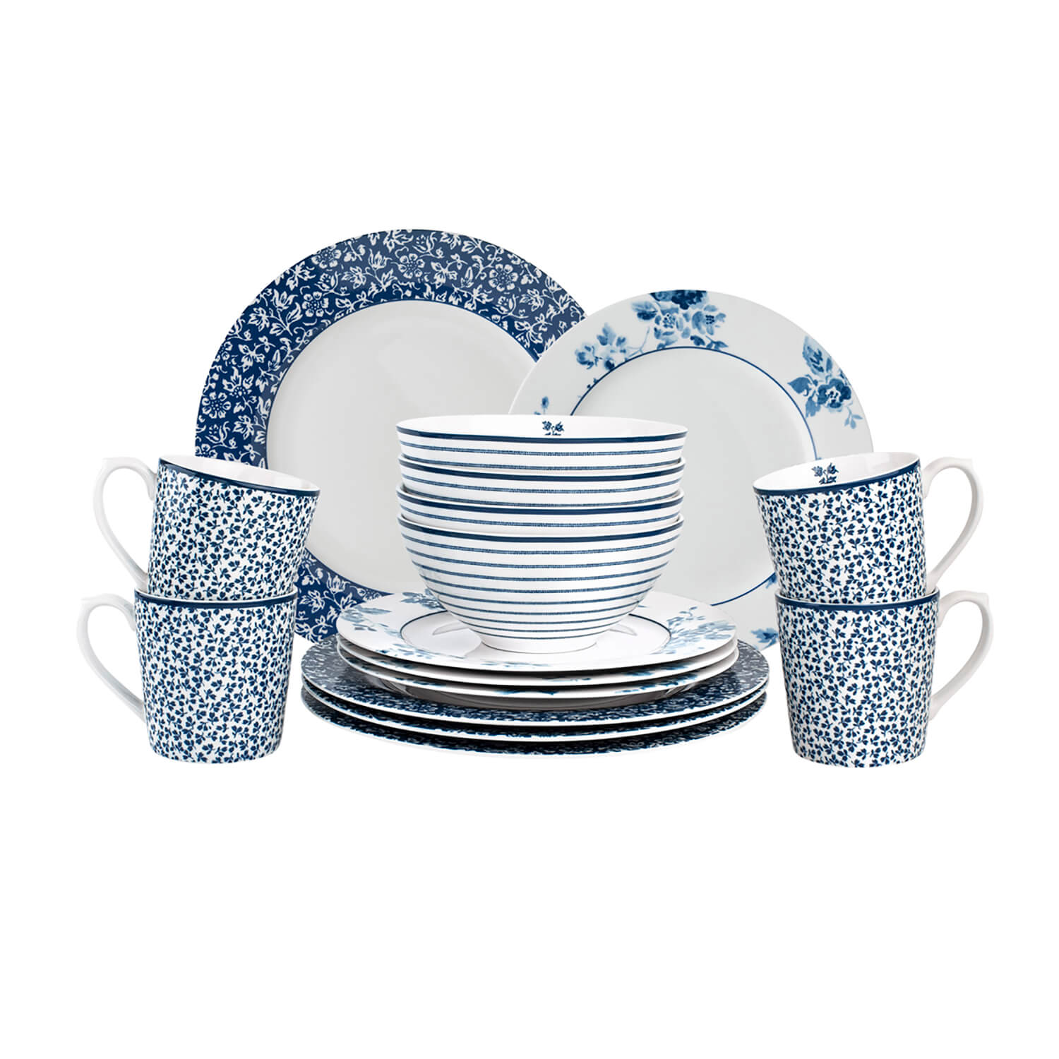 Laura Ashley Blueprint Collectables 16-Piece Tableware Giftset 5 Shaws Department Stores