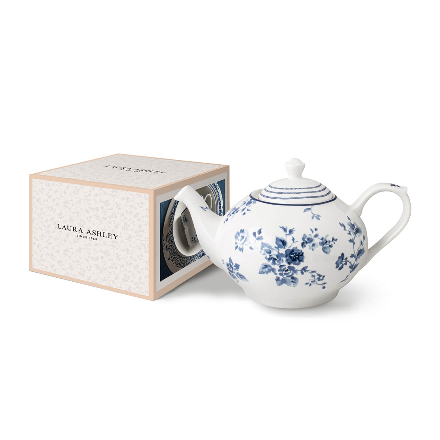 Laura Ashley Blueprint Collectables Teapot - 1.6L 1 Shaws Department Stores