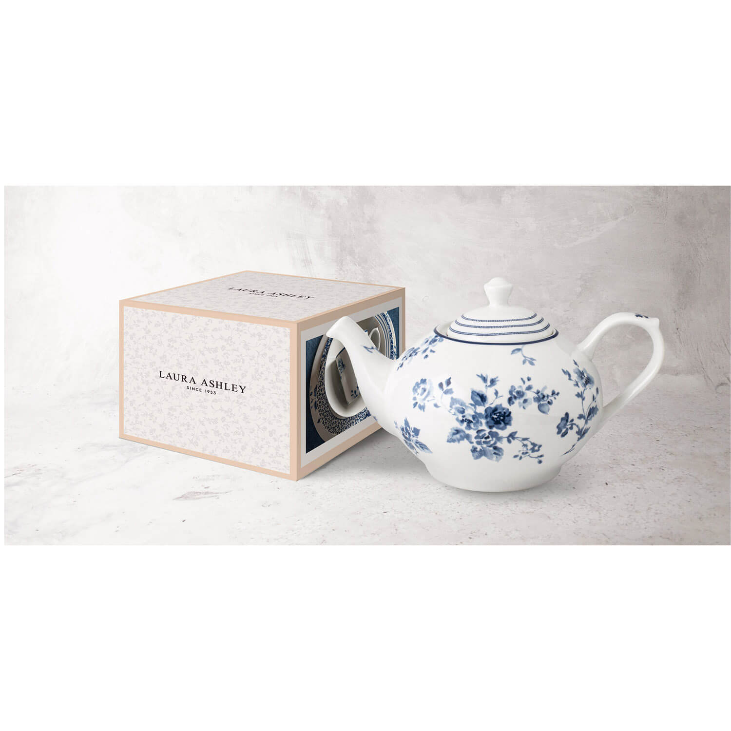 Laura Ashley Blueprint Collectables Teapot - 1.6L 4 Shaws Department Stores