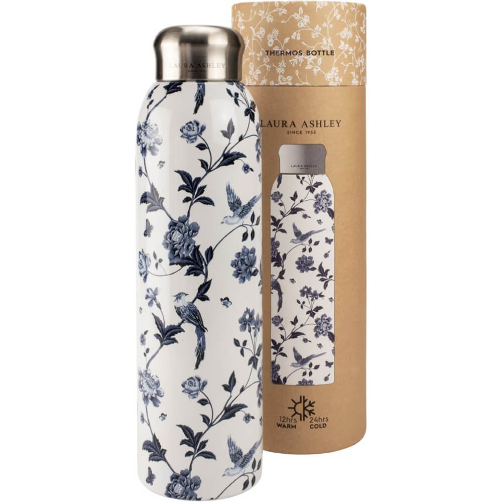 Laura Ashley Thermos Bottle Giftset 500ml - Summer Palace 2 Shaws Department Stores