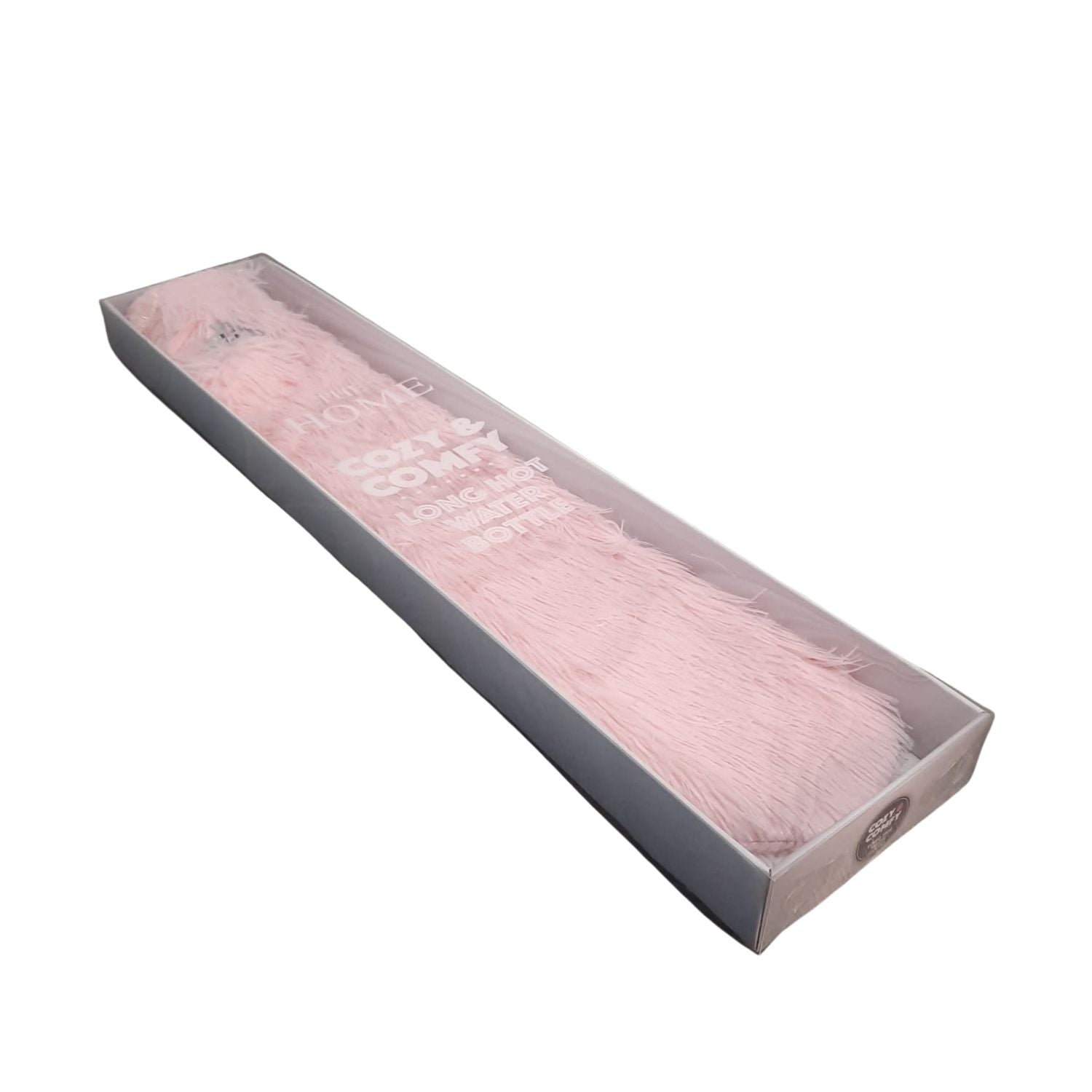 The Home Bedroom Cosy Long Hot Water Bottle - Blush 1 Shaws Department Stores