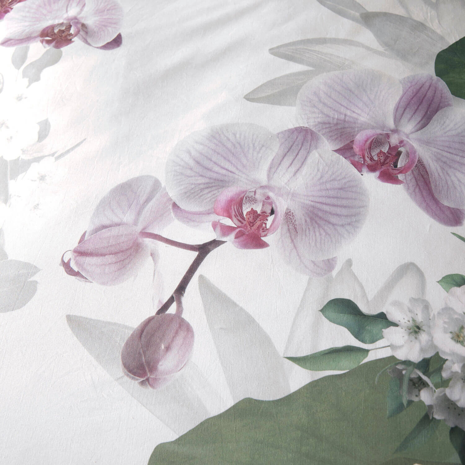  Heather &amp; Ferne Orchid Duvet Set - 100% Cotton 4 Shaws Department Stores
