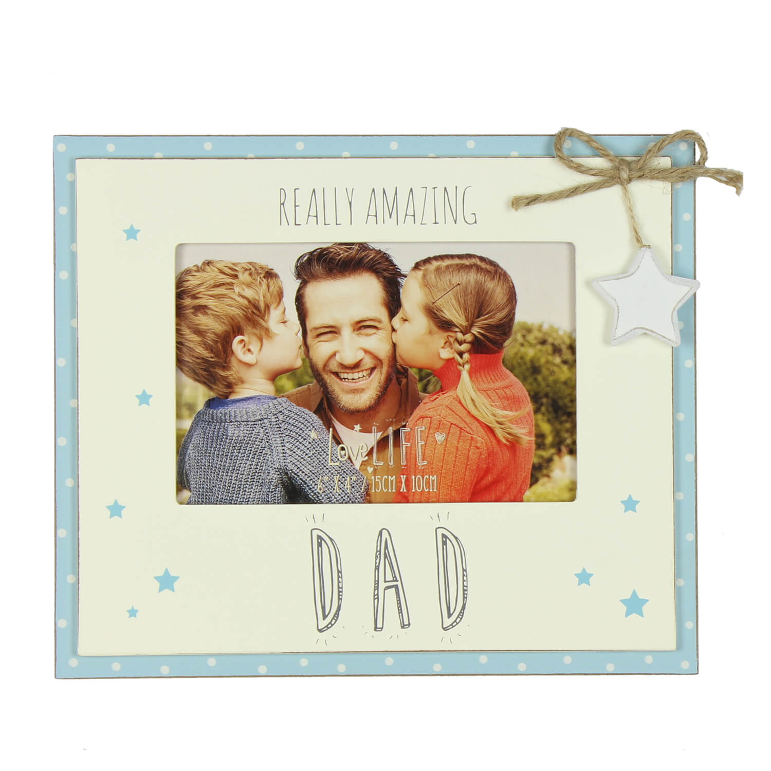 Love Life Amazing Dad Photo Frame 4&quot; x 6&quot; 1 Shaws Department Stores