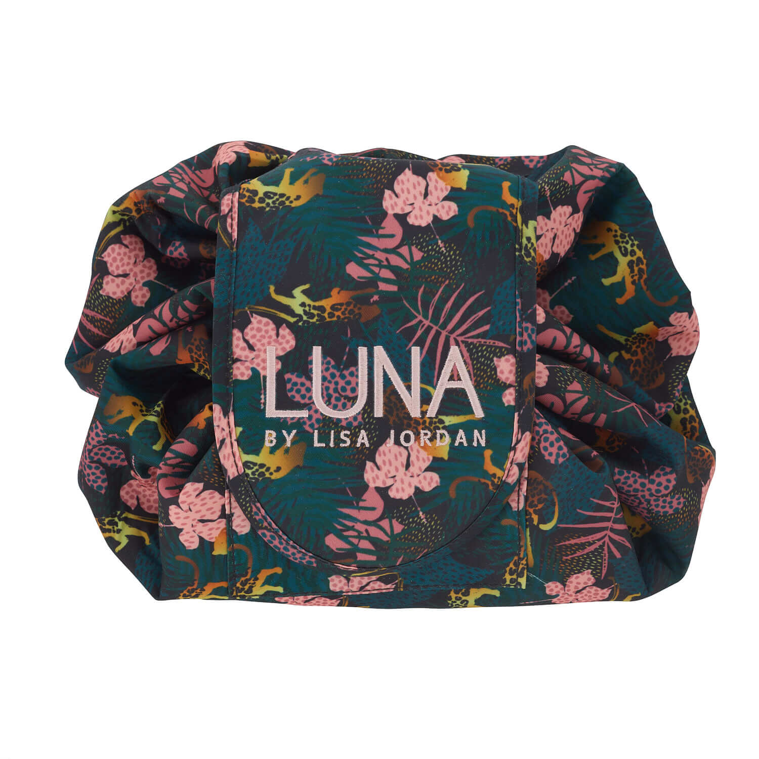 Luna By Lisa Beauty Bag - Floral Leopard 1 Shaws Department Stores