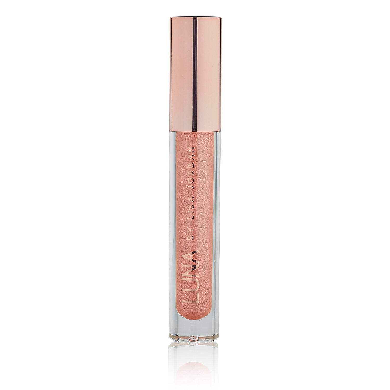 Luna By Lisa Rose Gold Lip Gloss - Gold 1 Shaws Department Stores