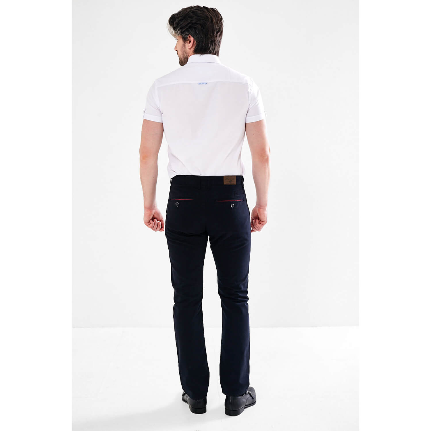 Mineral Jonnie Reg Fit Chino - Navy 2 Shaws Department Stores